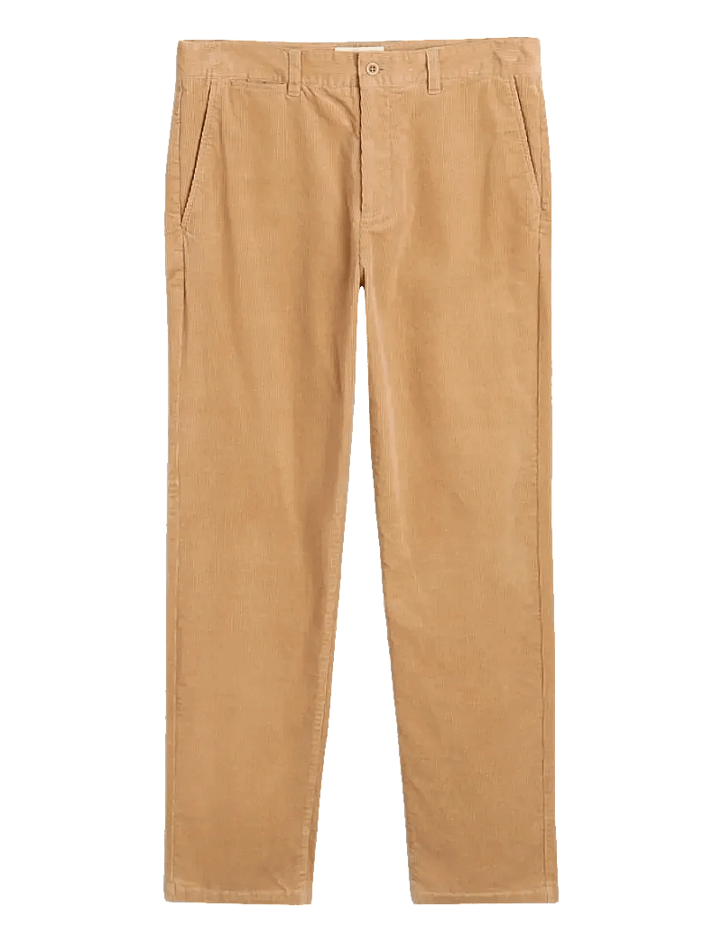 GANT - REGULAR CORD CHINOS - chinos - dark khaki - 1