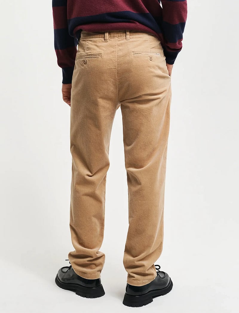 GANT - REGULAR CORD CHINOS - chinos - dark khaki - 2