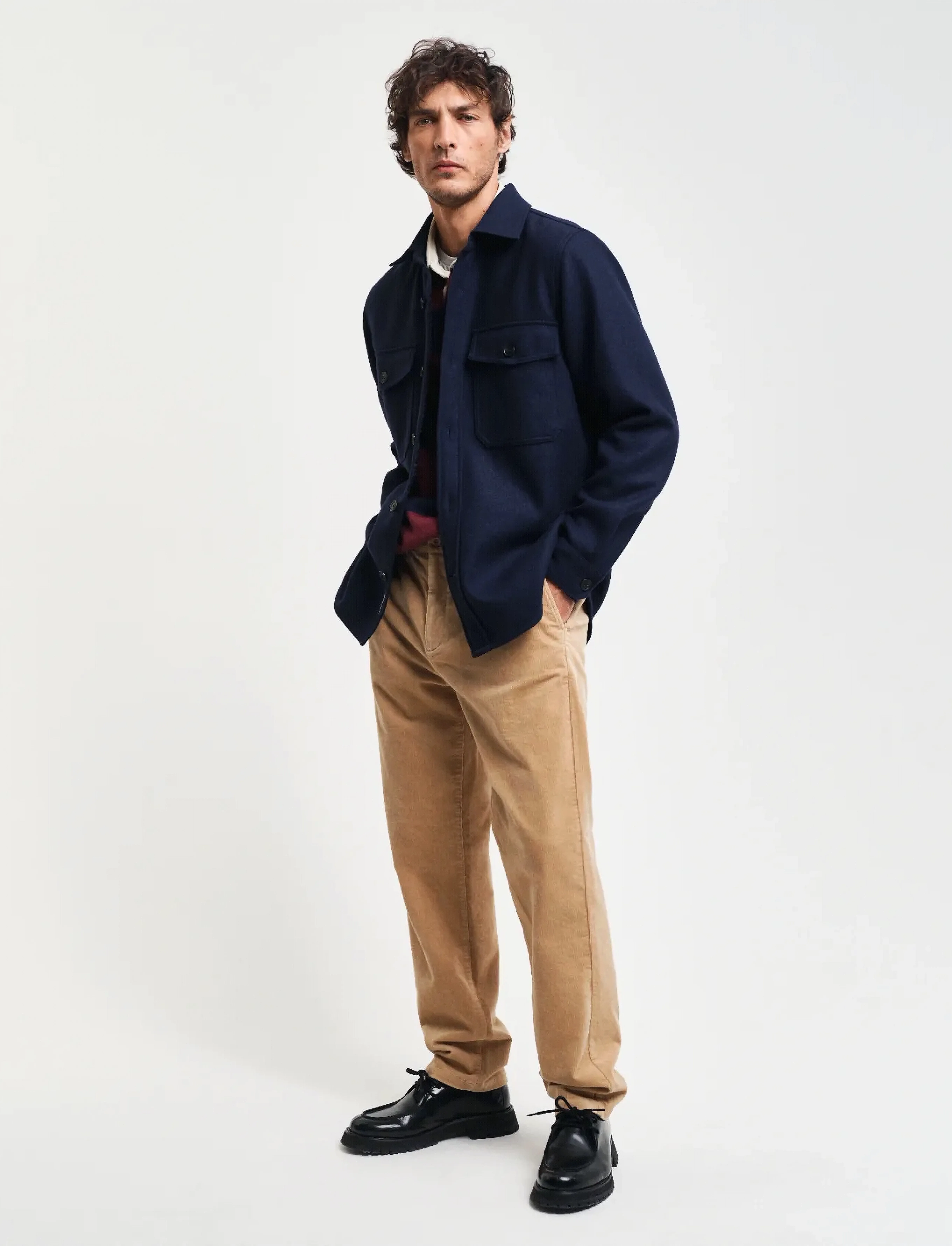 Gant - REGULAR CORD CHINOS - mænd - dark khaki - 4