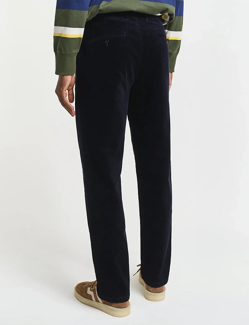 GANT - REGULAR CORD CHINOS - chinos - evening blue - 3