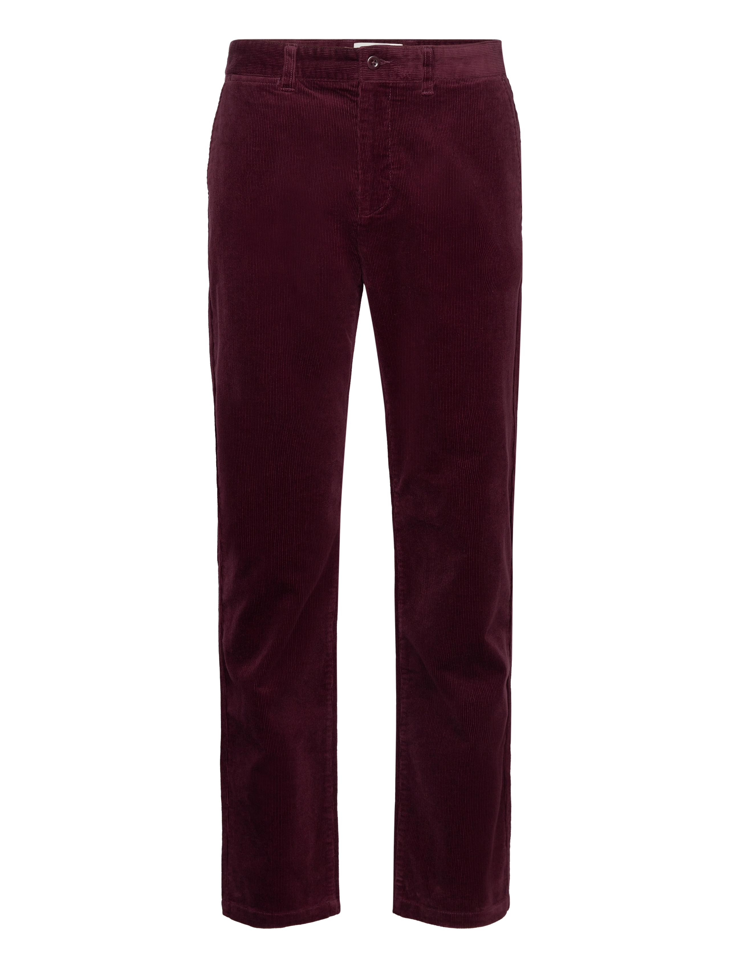 REGULAR CORD CHINOS - RED SHADOW