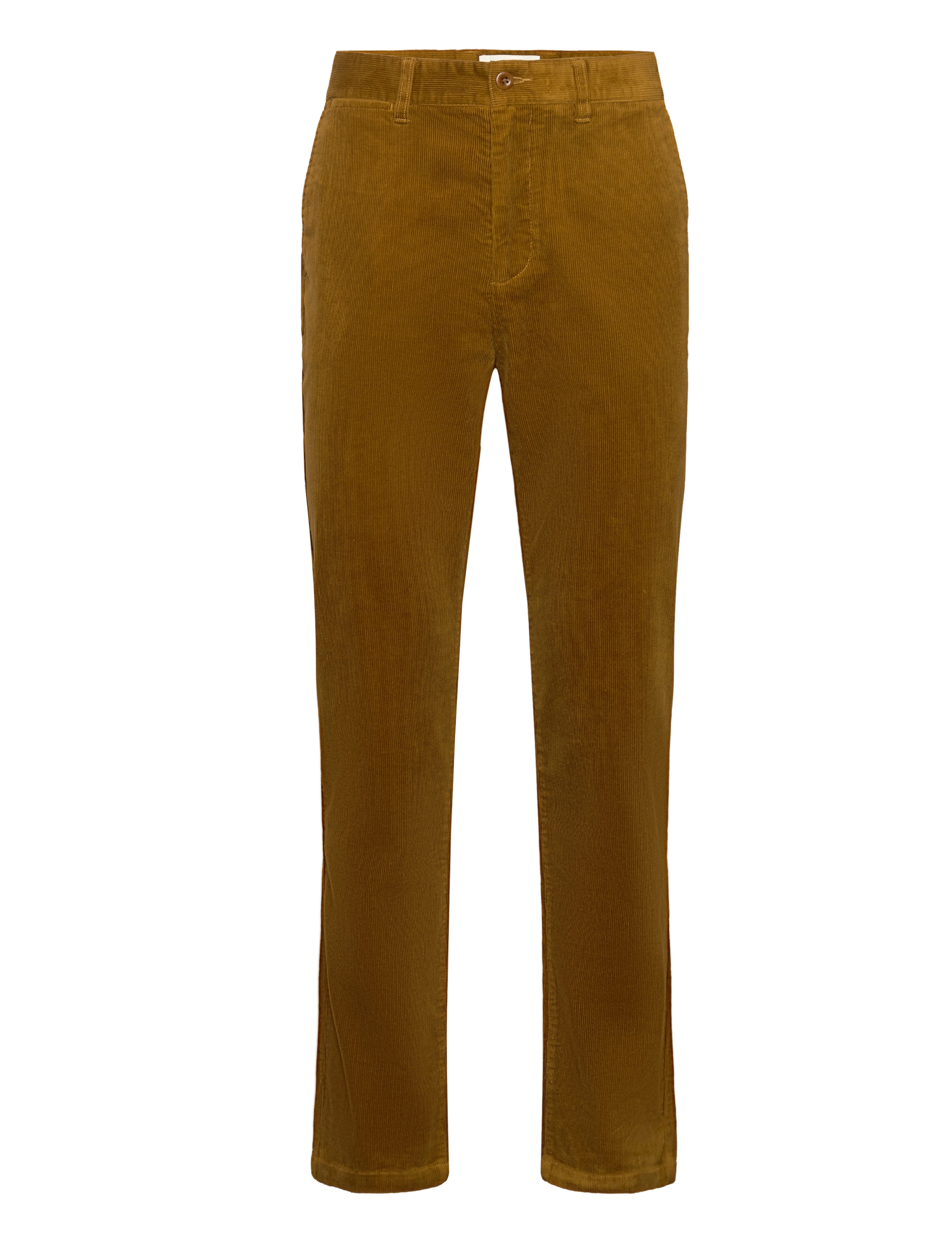 REGULAR CORD CHINOS - WOODY BROWN
