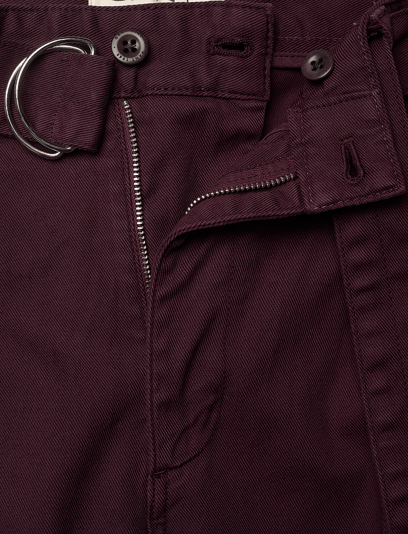 GANT - BELTED PLEAT CHINOS - chinos - dark mahogany - 3