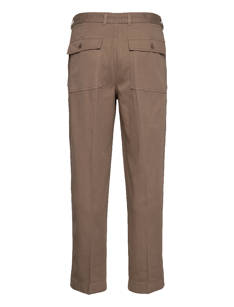 GANT - BELTED PLEAT CHINOS - chinos - desert brown - 1