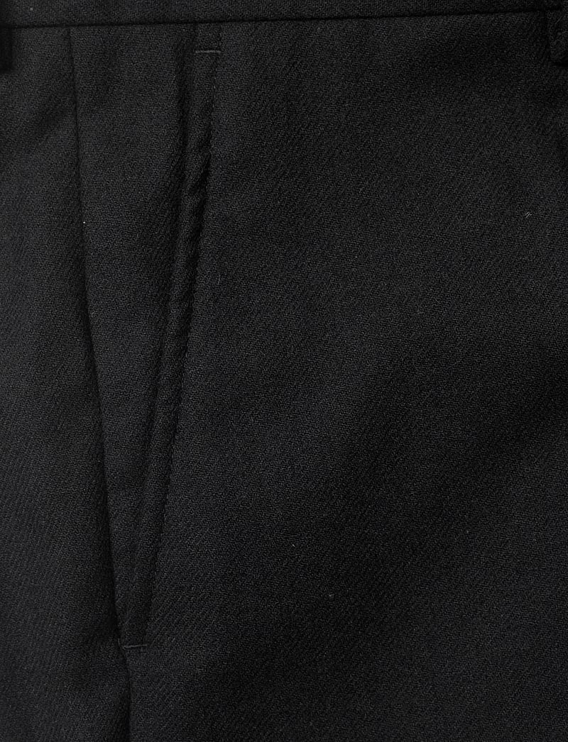 GANT - SLIM FLANNEL PANTS - chinos - black - 2