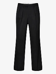 GANT - PLEATED PINSTRIPE SUIT PANTS - suit trousers - navy - 0