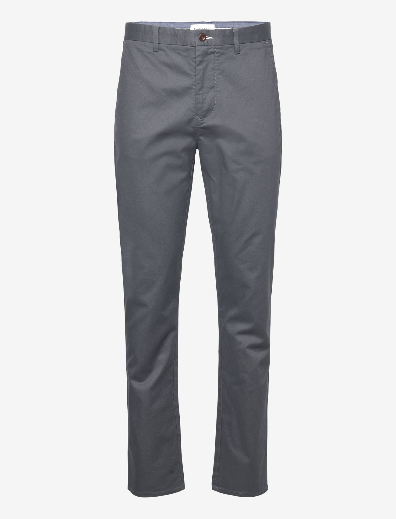 Gant - REGULAR CHINOS - chino püksid - antracite - 1