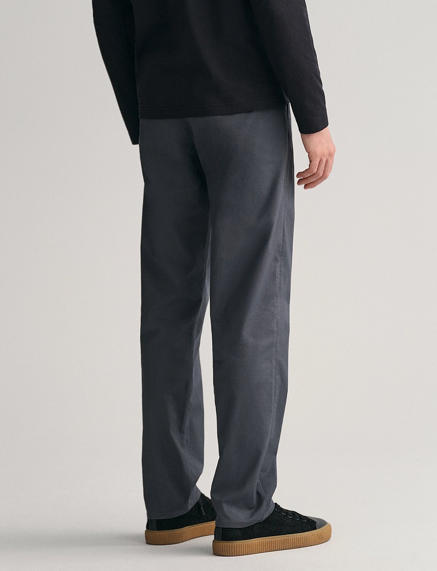 Gant - REGULAR CHINOS - chinos - antracite - 3