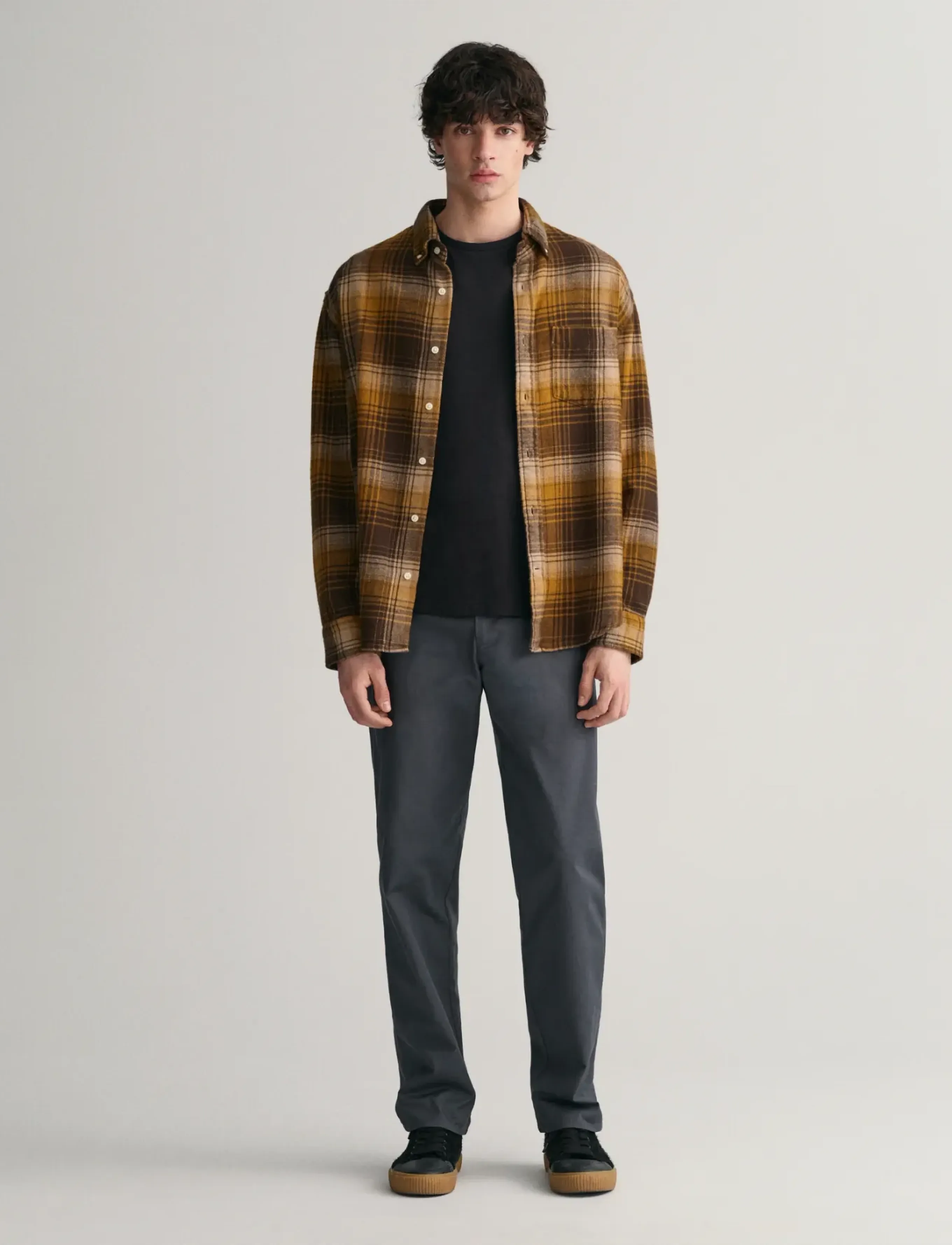 Gant - REGULAR CHINOS - chinos - antracite - 5