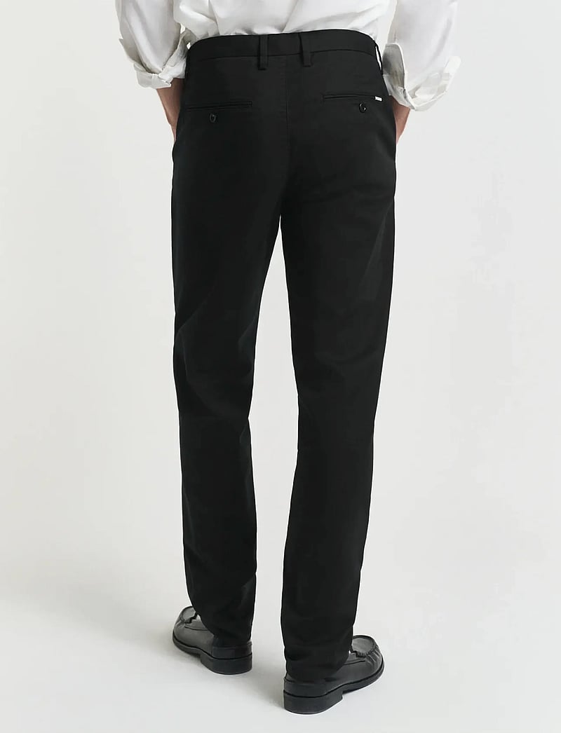 GANT - REGULAR CHINOS - chinos - black - 3
