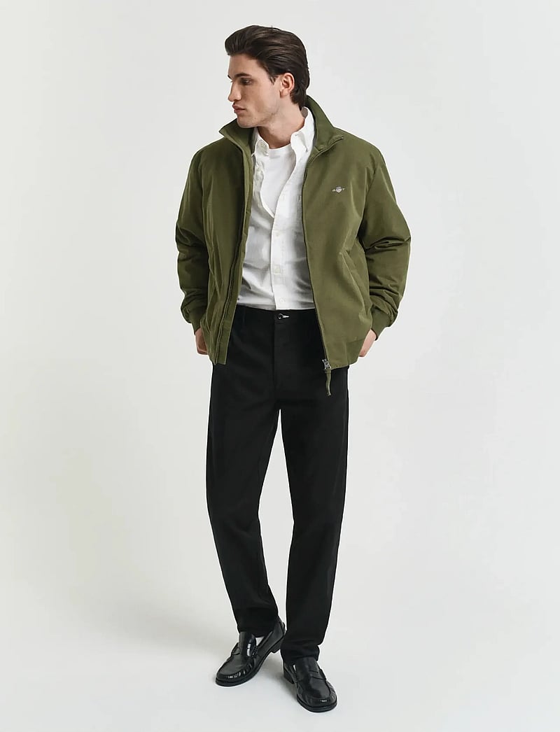 GANT - REGULAR CHINOS - chinos - black - 5