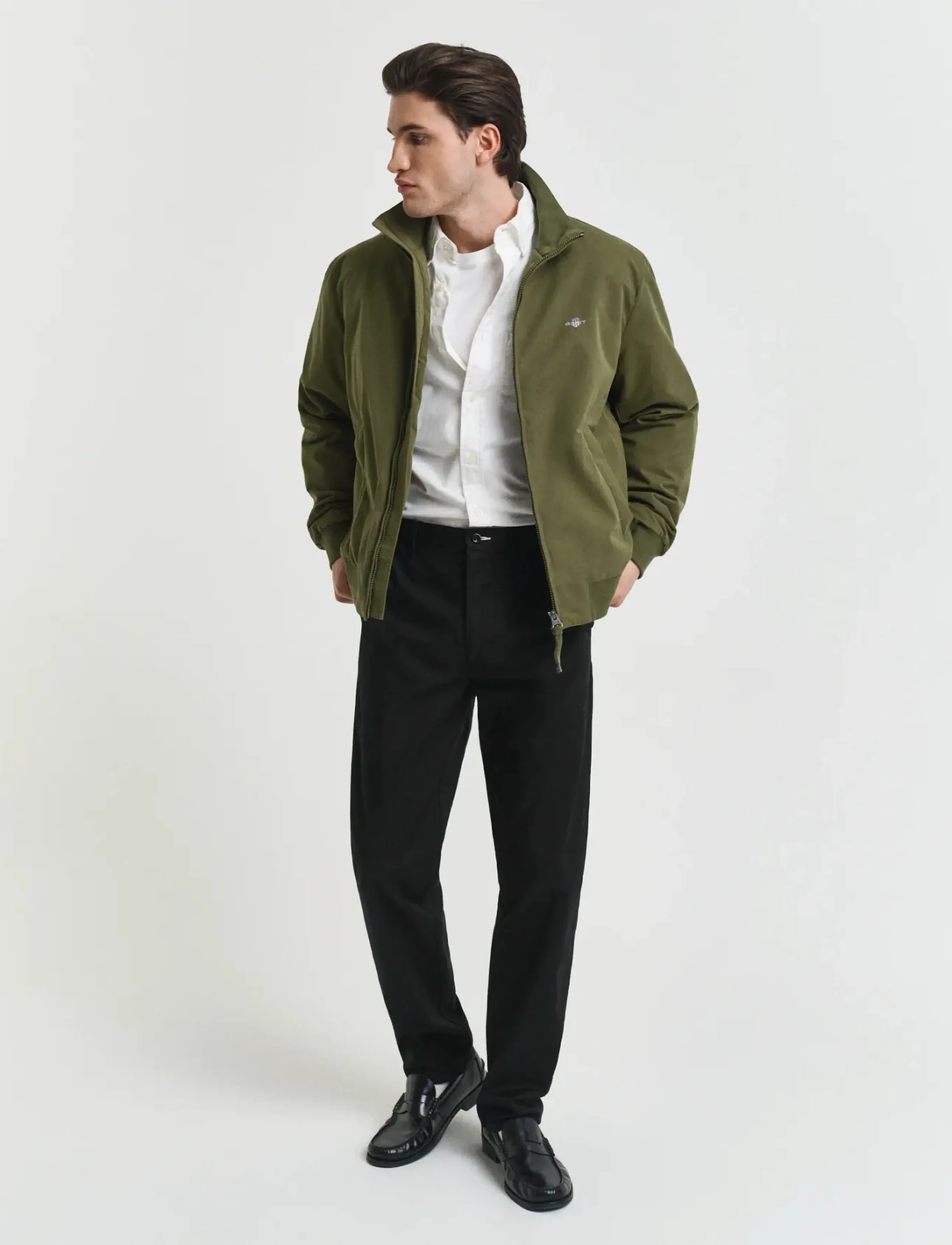 Gant - REGULAR CHINOS - „chino“ stiliaus kelnės - black - 5