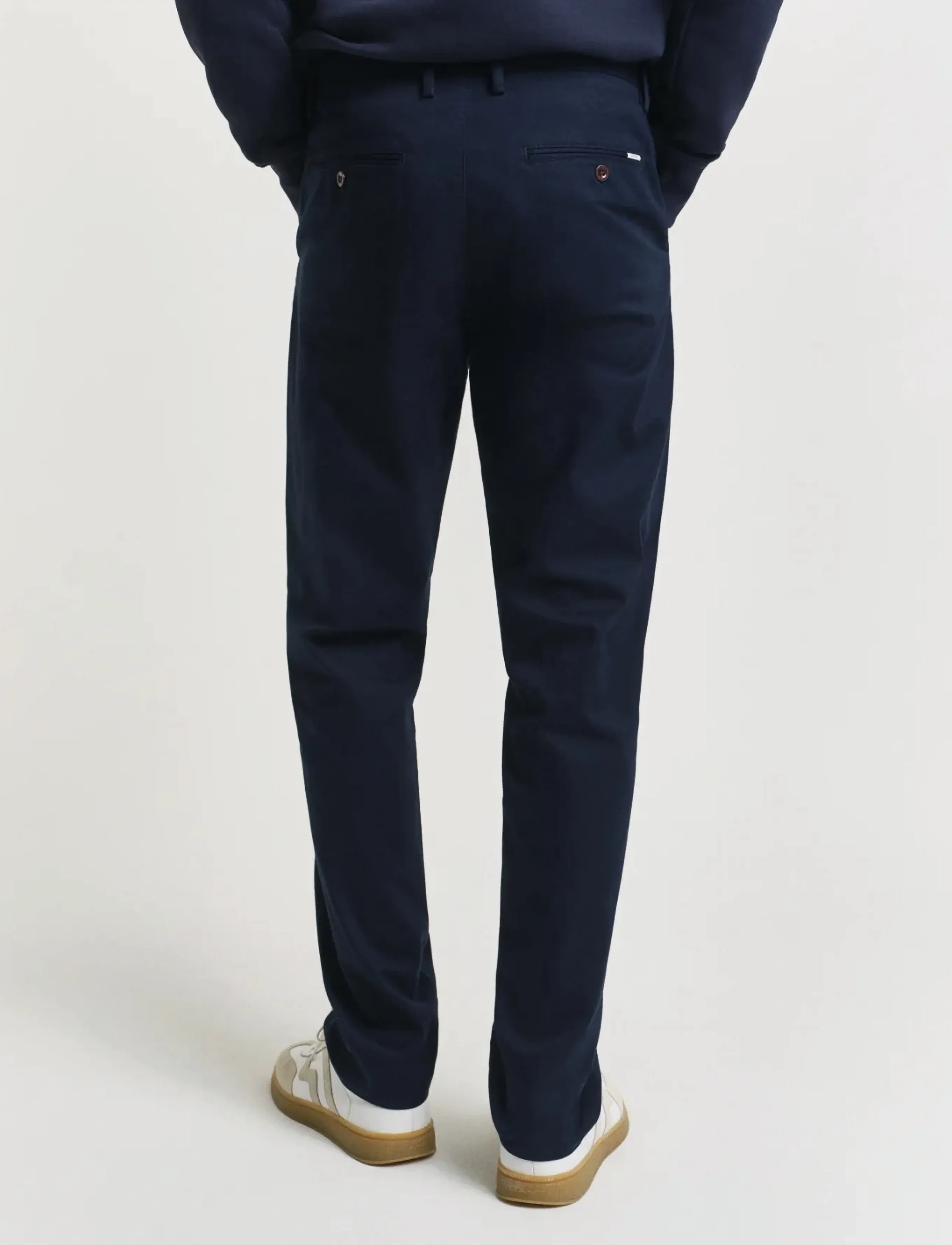Gant - REGULAR CHINOS - chinos - marine - 3