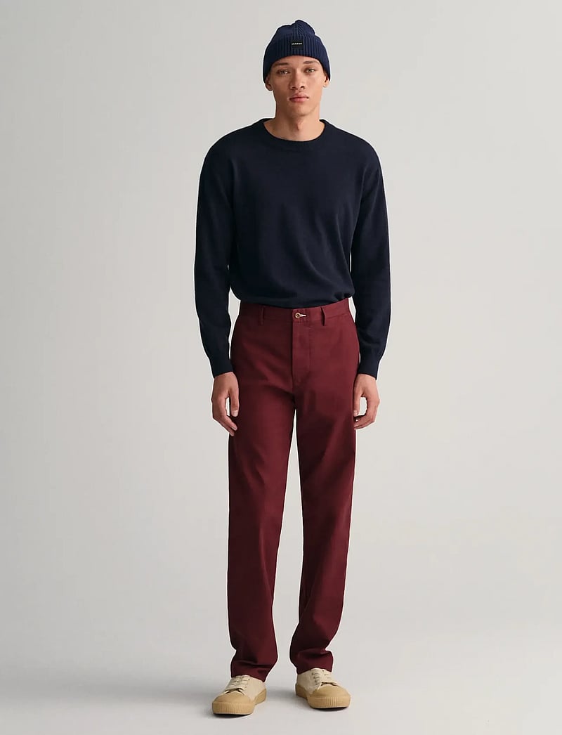 GANT - REGULAR CHINOS - chinot - red shadow - 0