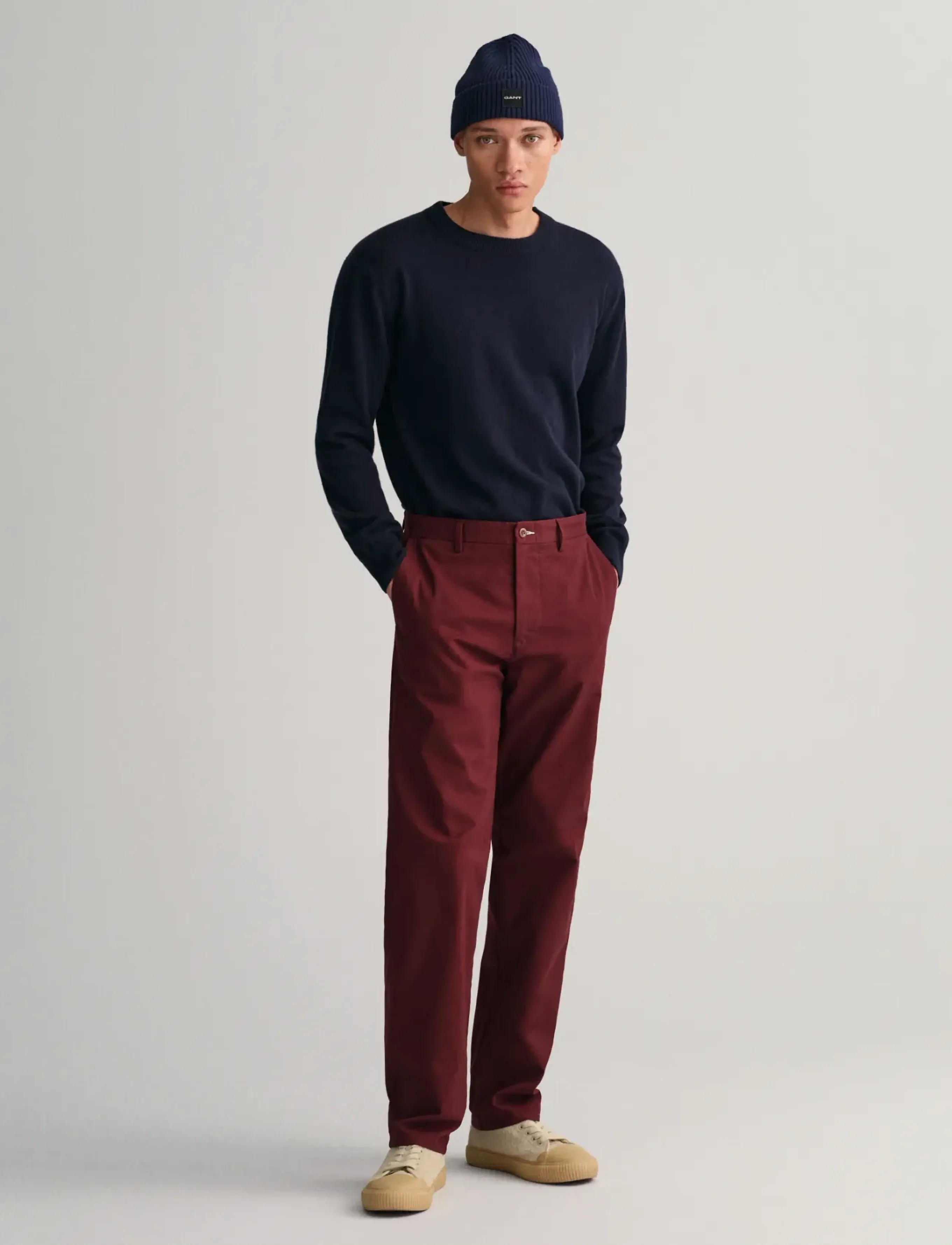 Gant - REGULAR CHINOS - chinos - red shadow - 5