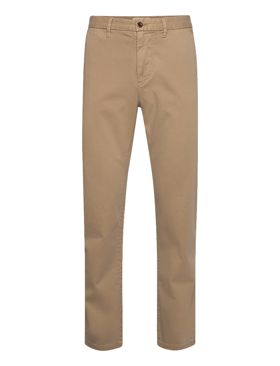 Gant - REG DOBBY STRUCTURE CHINOS - chinos - dark khaki - 0