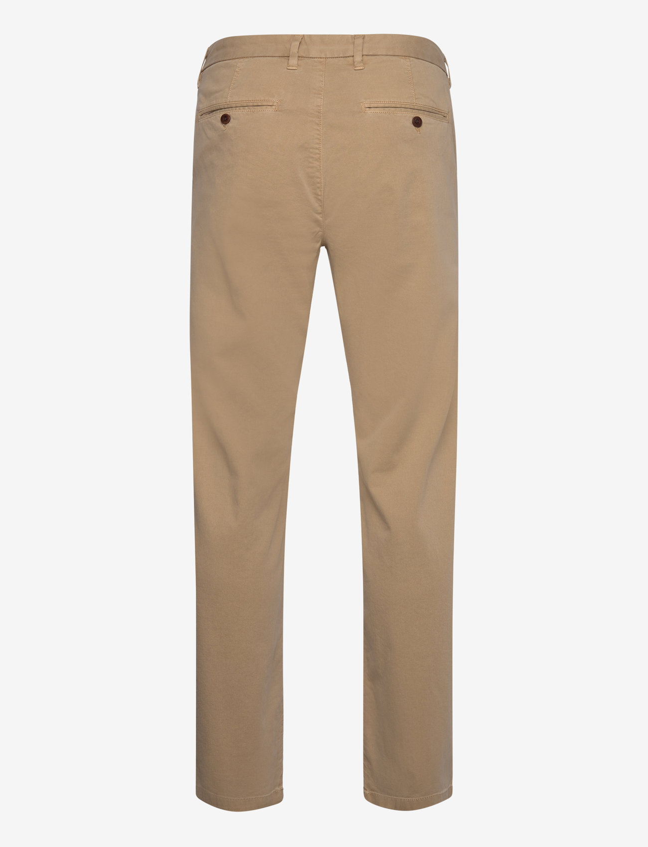 GANT - REG DOBBY STRUCTURE CHINOS - dark khaki - 1