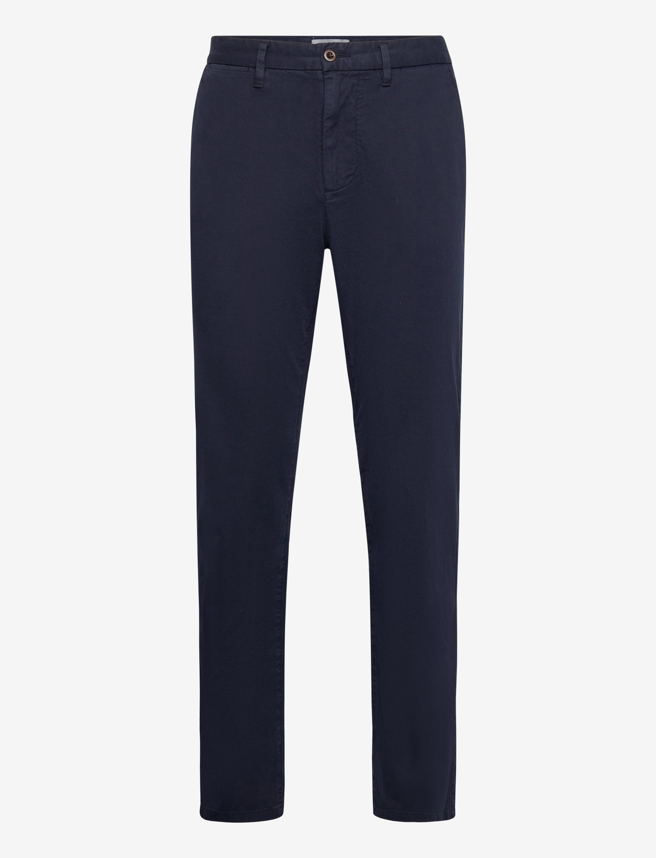 Gant REG DOBBY STRUCTURE CHINOS - Chino püksid - EVENING BLUE / navy