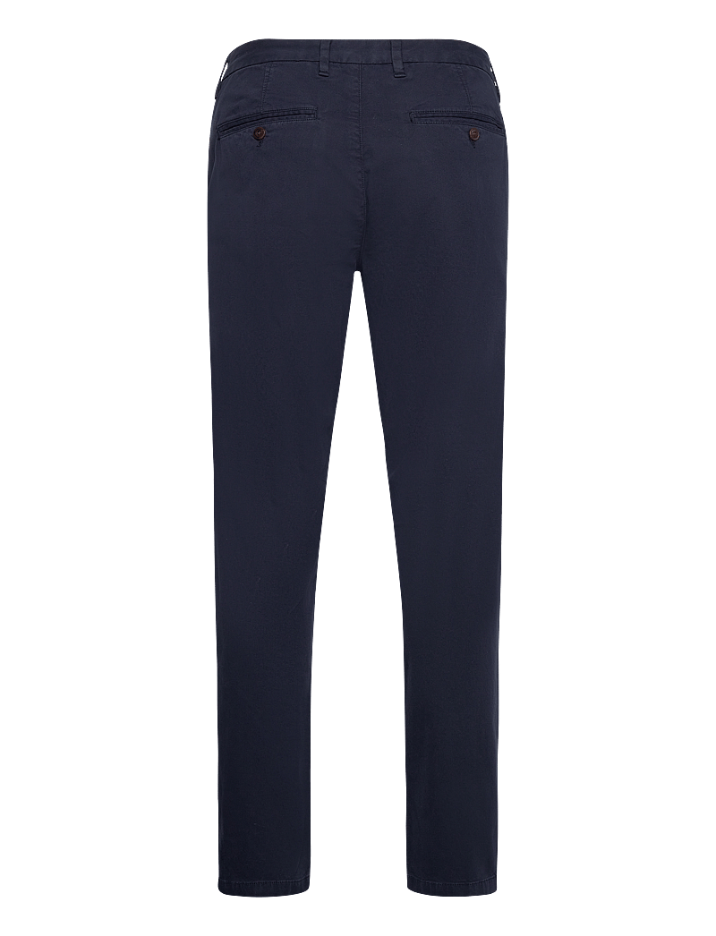 Gant - REG DOBBY STRUCTURE CHINOS - chinos - evening blue - 1