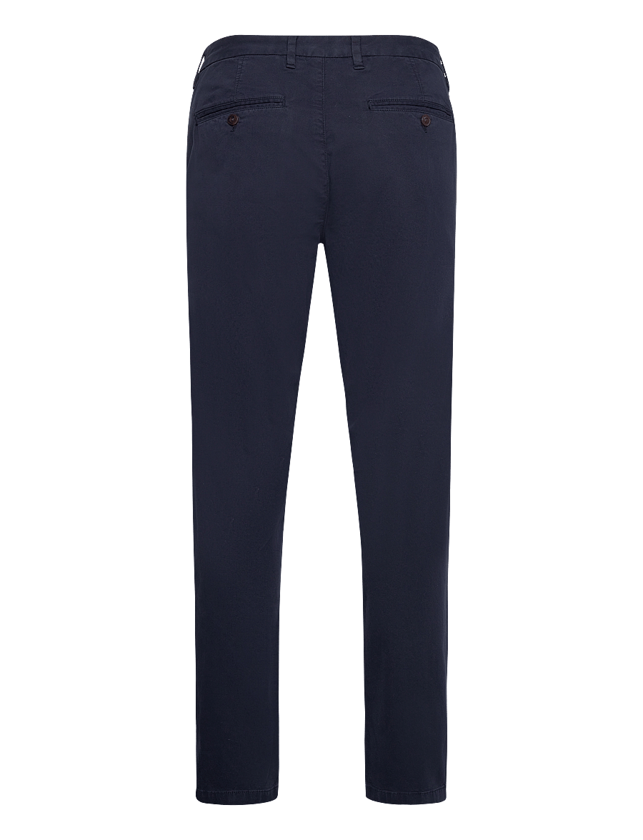 Gant - REG DOBBY STRUCTURE CHINOS - pantalons chino - evening blue - 1