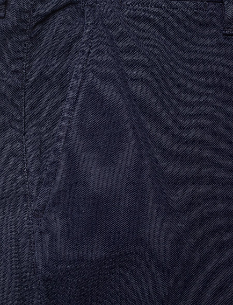 Gant - REG DOBBY STRUCTURE CHINOS - pantalons chino - evening blue - 2