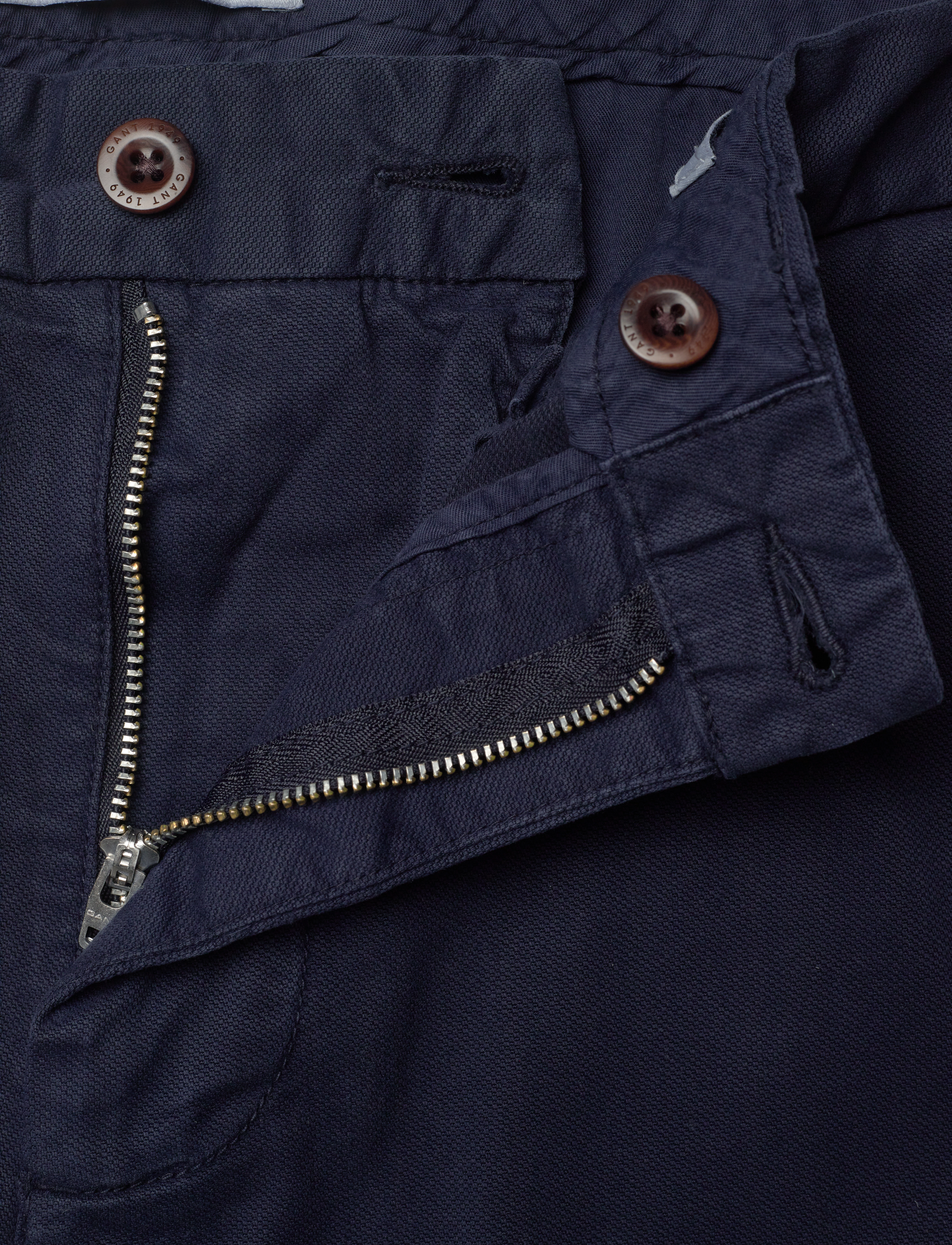 Gant - REG DOBBY STRUCTURE CHINOS - mænd - evening blue - 3