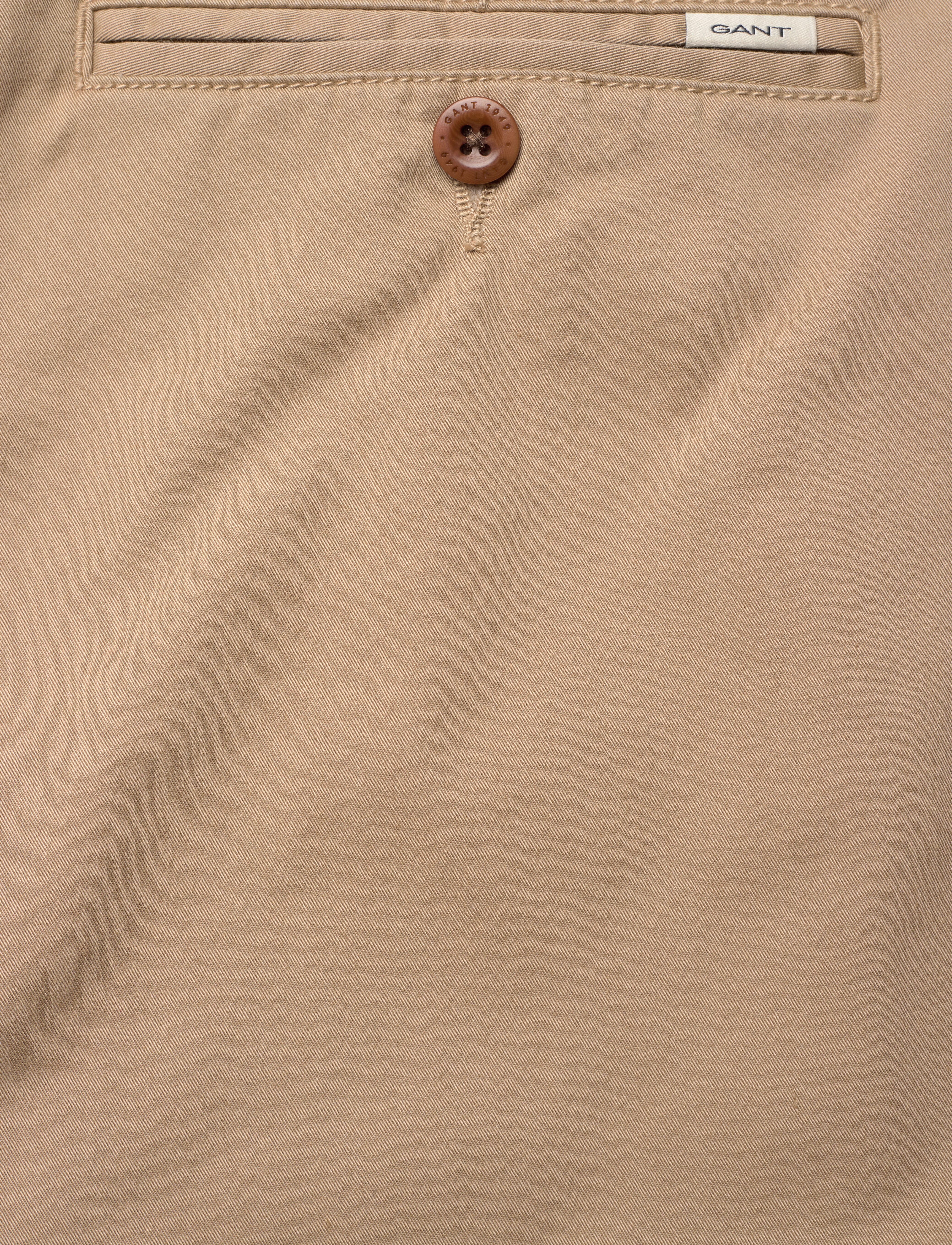 GANT - TAPERED TWILL CHINOS - dark khaki - 4