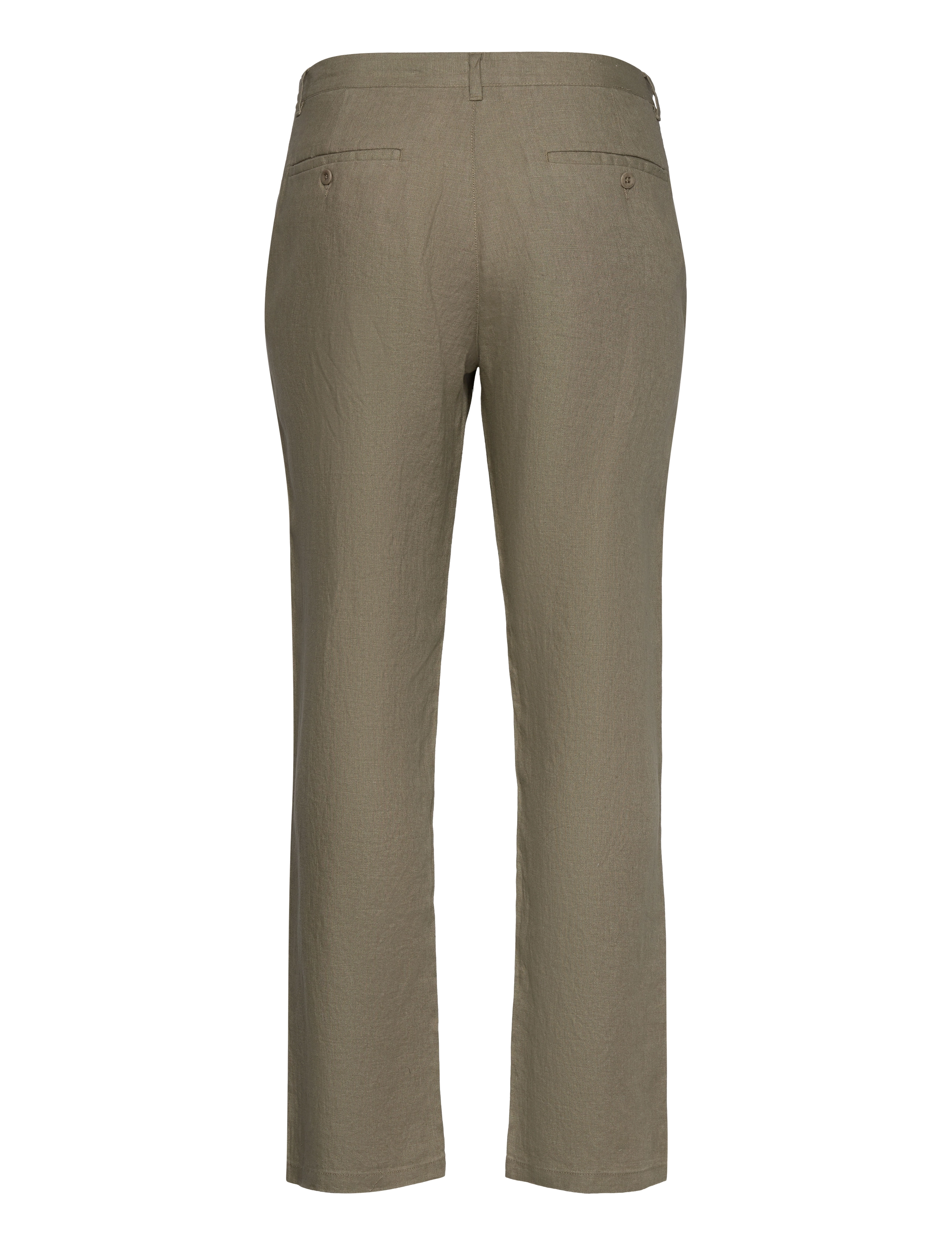 Gant - RELAXED LINEN DS PANTS - leinenhosen - dried clay - 1