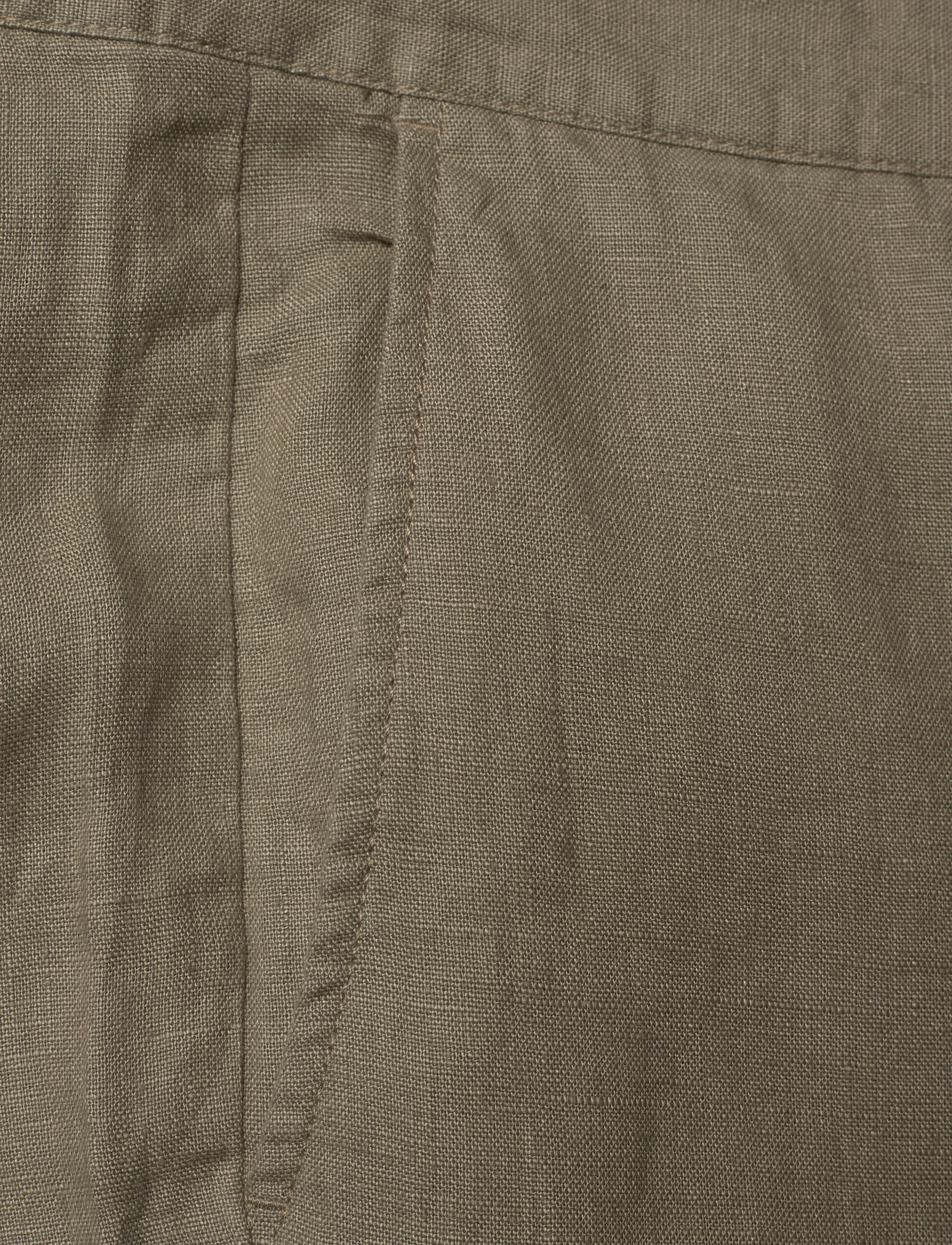 Gant - RELAXED LINEN DS PANTS - leinenhosen - dried clay - 2