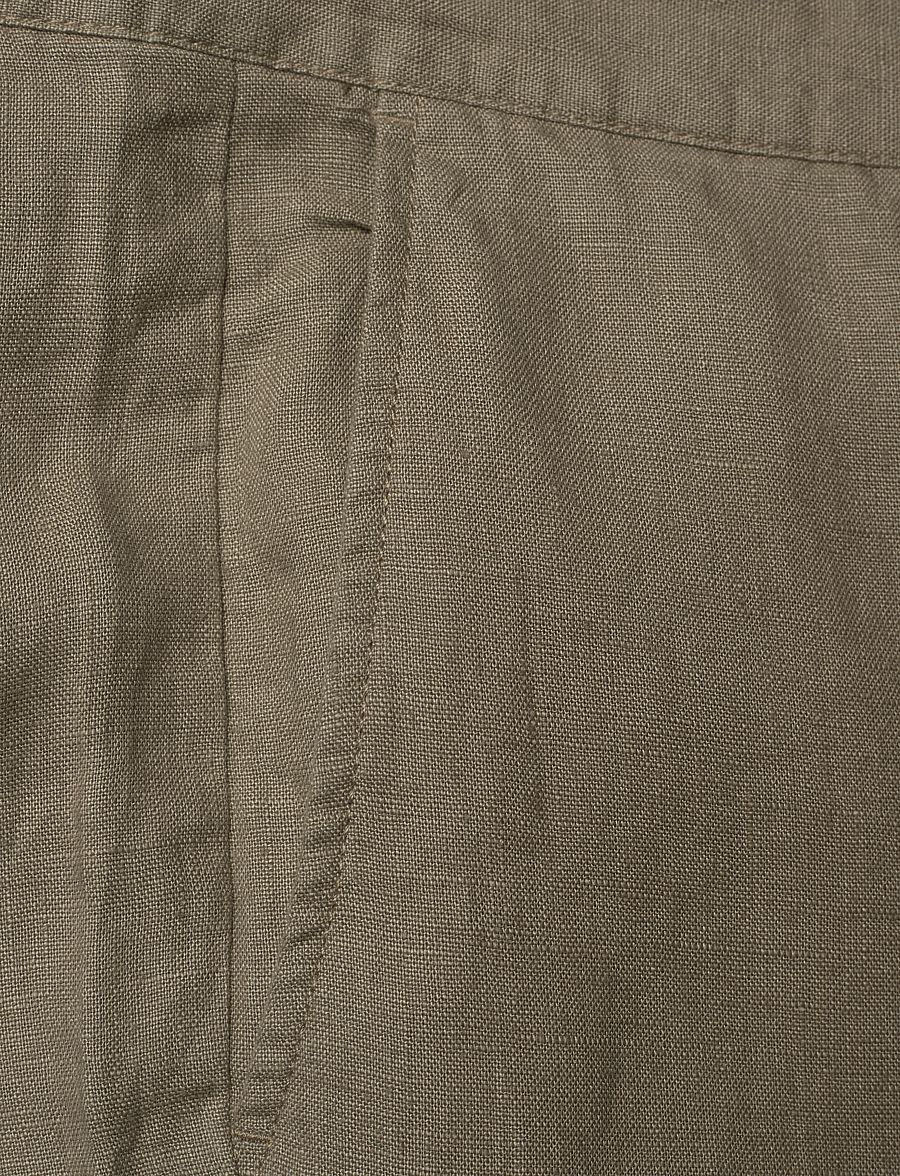 Gant - RELAXED LINEN DS PANTS - leinenhosen - dried clay - 2