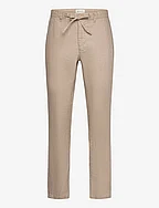 RELAXED LINEN DS PANTS - DRY SAND