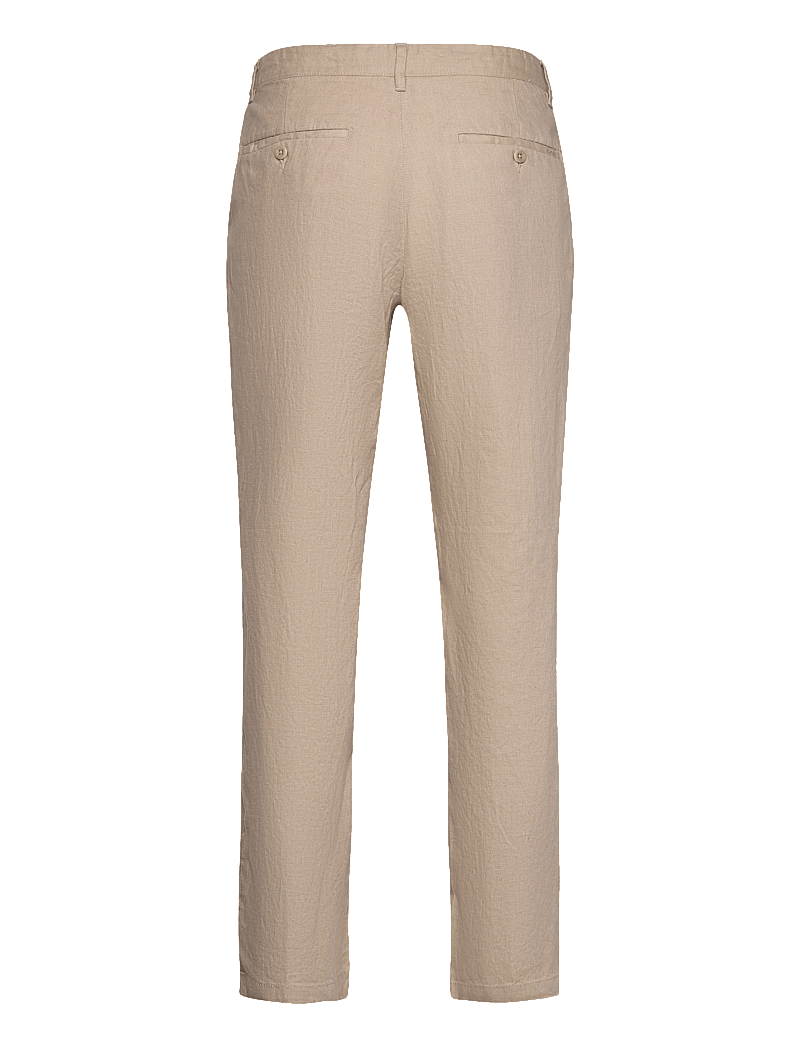 GANT - RELAXED LINEN DS PANTS - leinenhosen - dry sand - 2