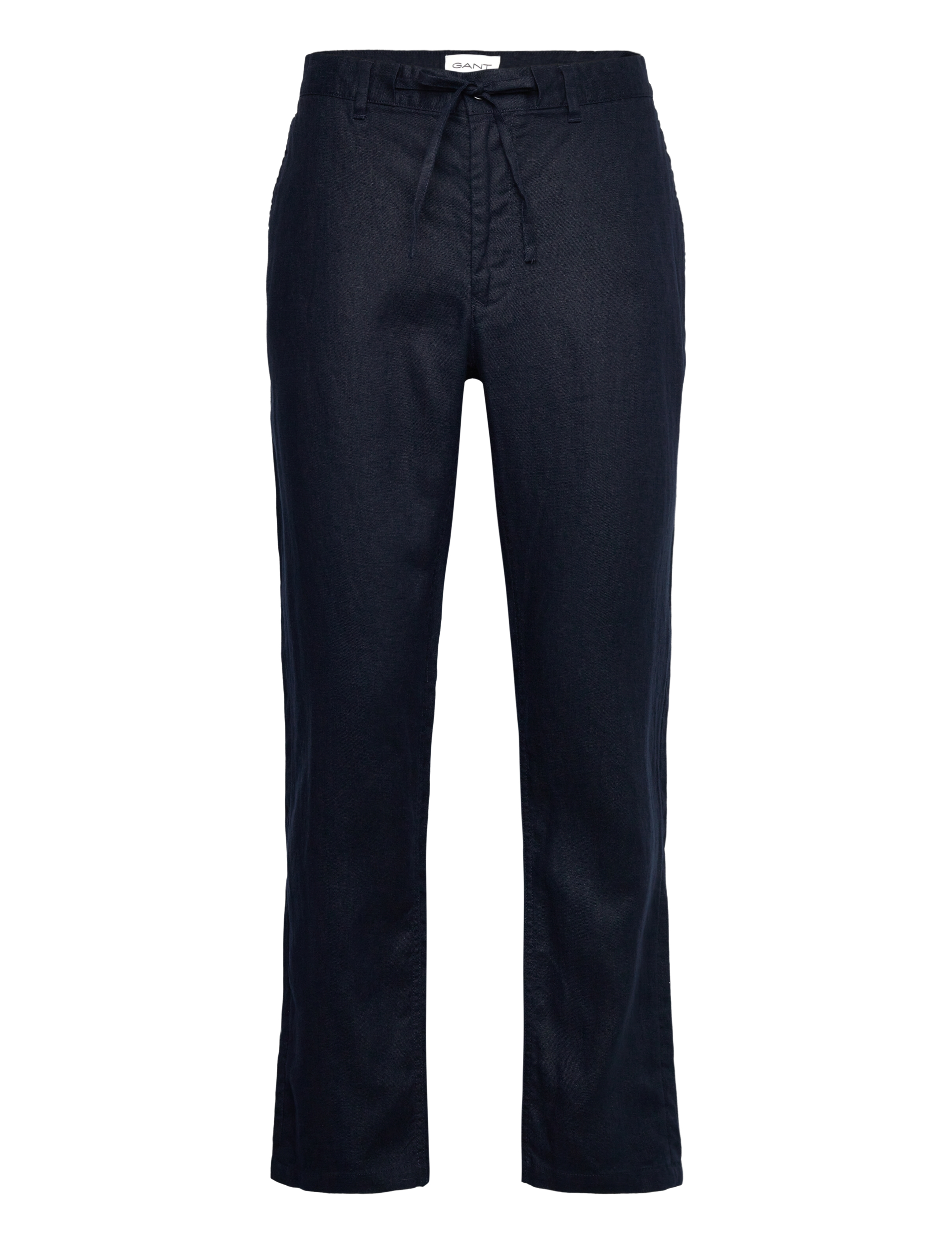 Gant RELAXED LINEN DS PANTS - Bukser - EVENING BLUE / navy