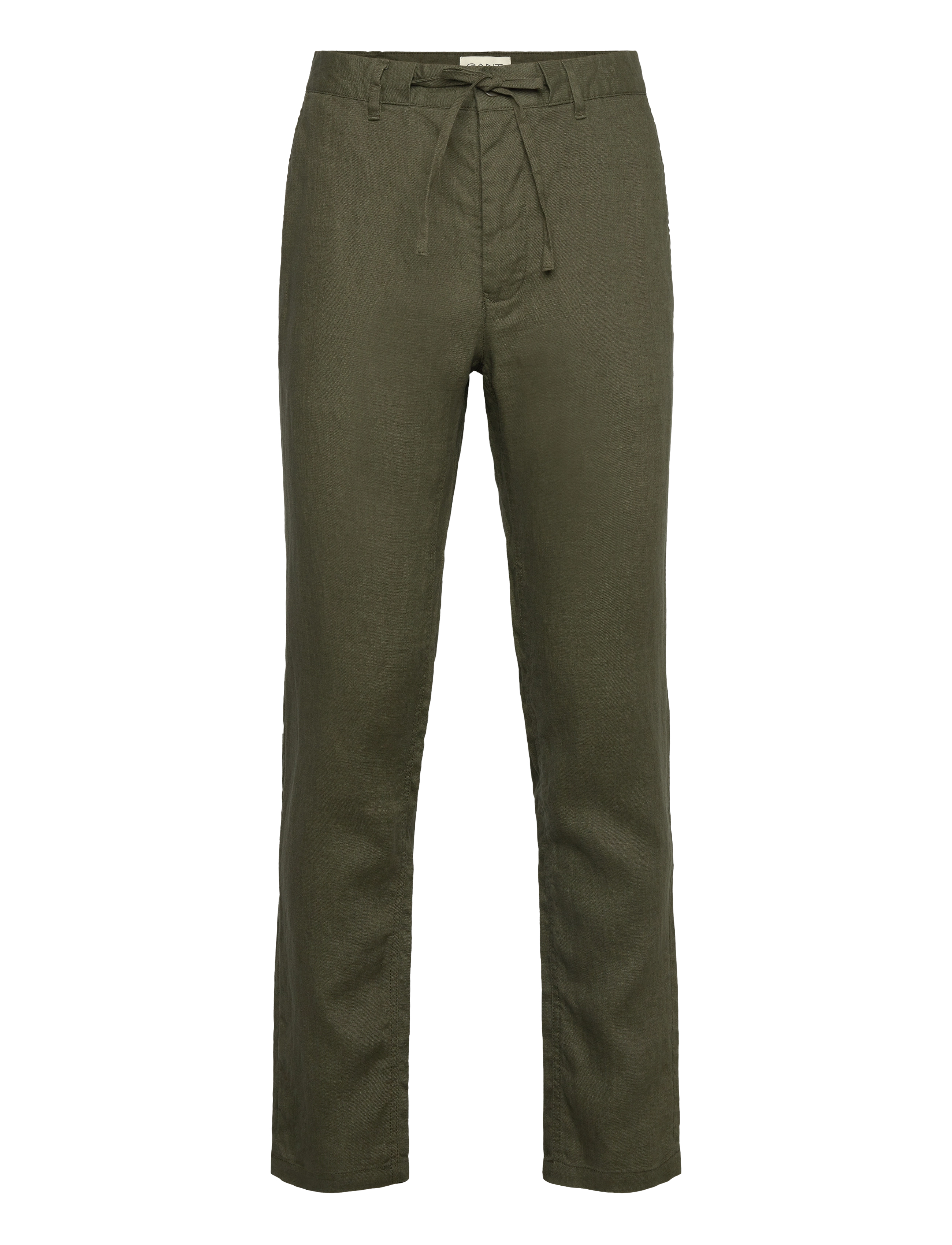 Gant RELAXED LINEN DS PANTS - Bukser - JUNIPER GREEN / khaki/green