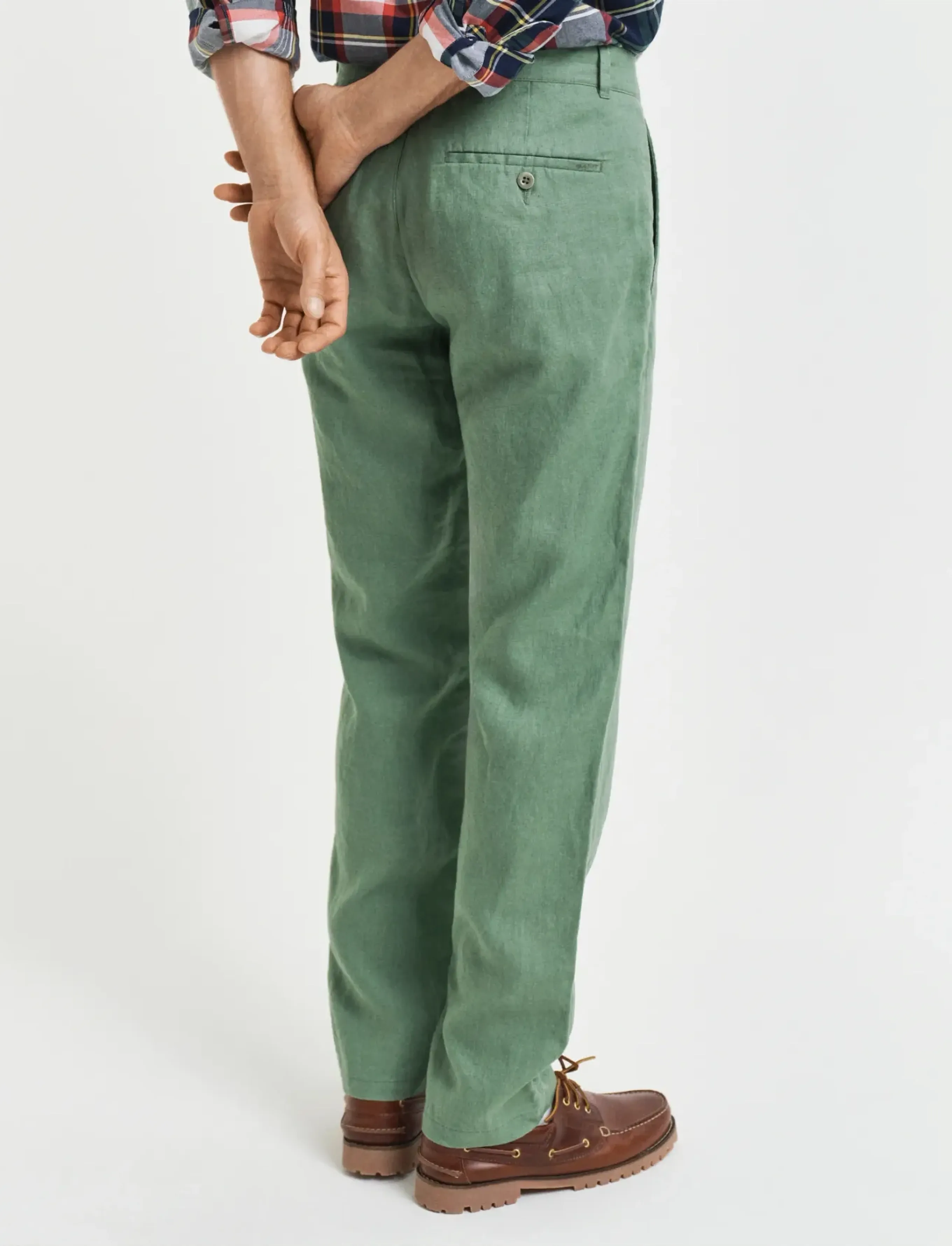 Gant Relaxed Linen Ds Pants linnebyxor herr – bild 2