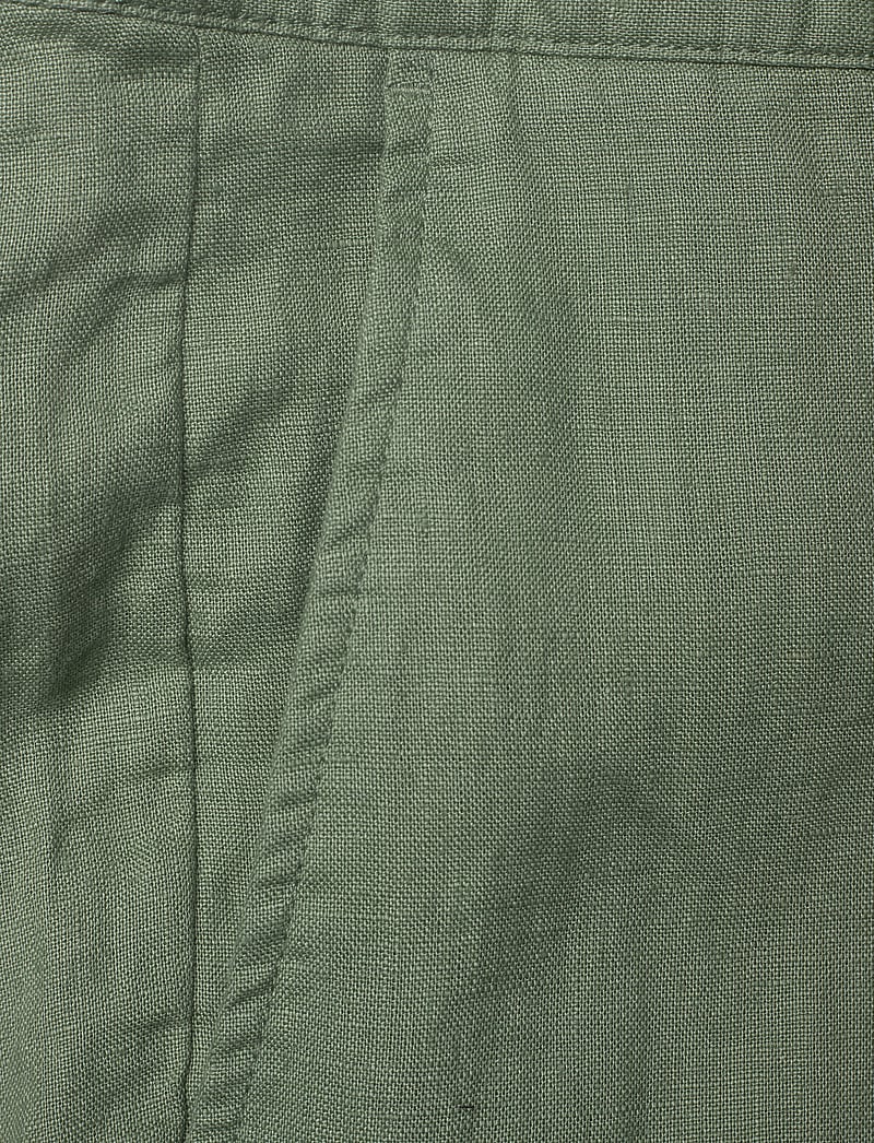 GANT - RELAXED LINEN DS PANTS - linnebyxor - kalamata green - 2