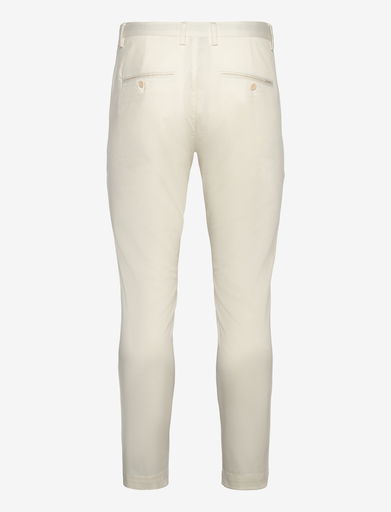 GANT - SLIM SPORTS CHINOS - chino püksid - cream - 1