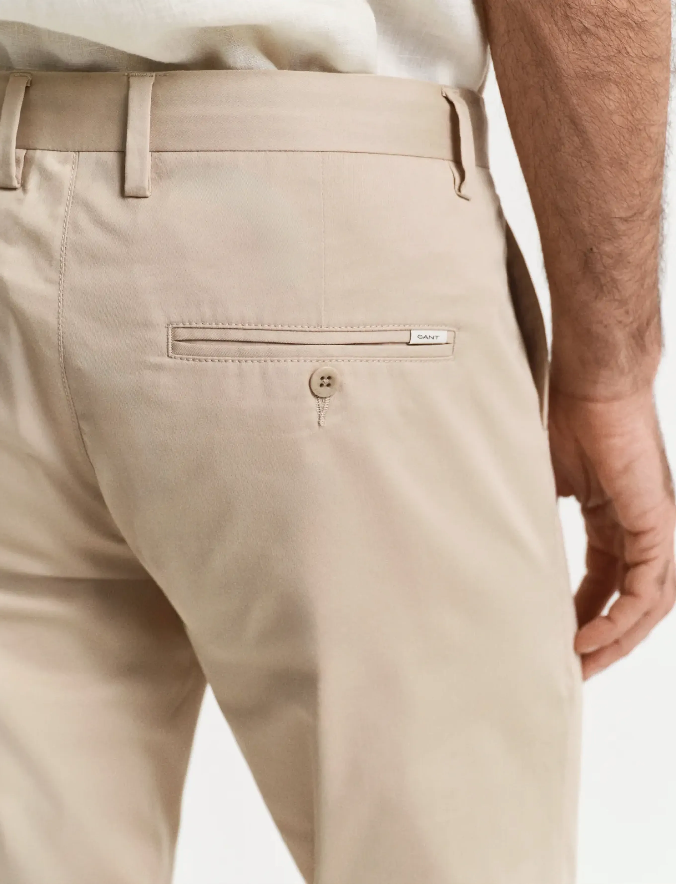 Gant - SLIM SPORTS CHINOS - dry sand - 4