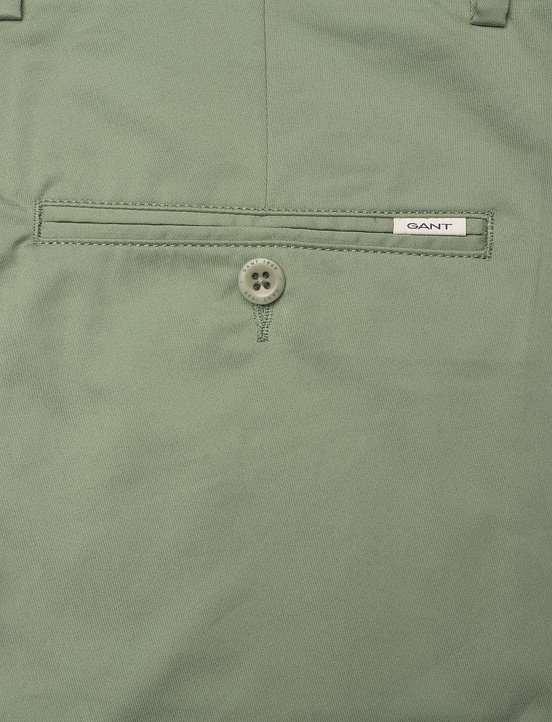 GANT - SLIM SPORTS CHINOS - chinos - kalamata green - 4