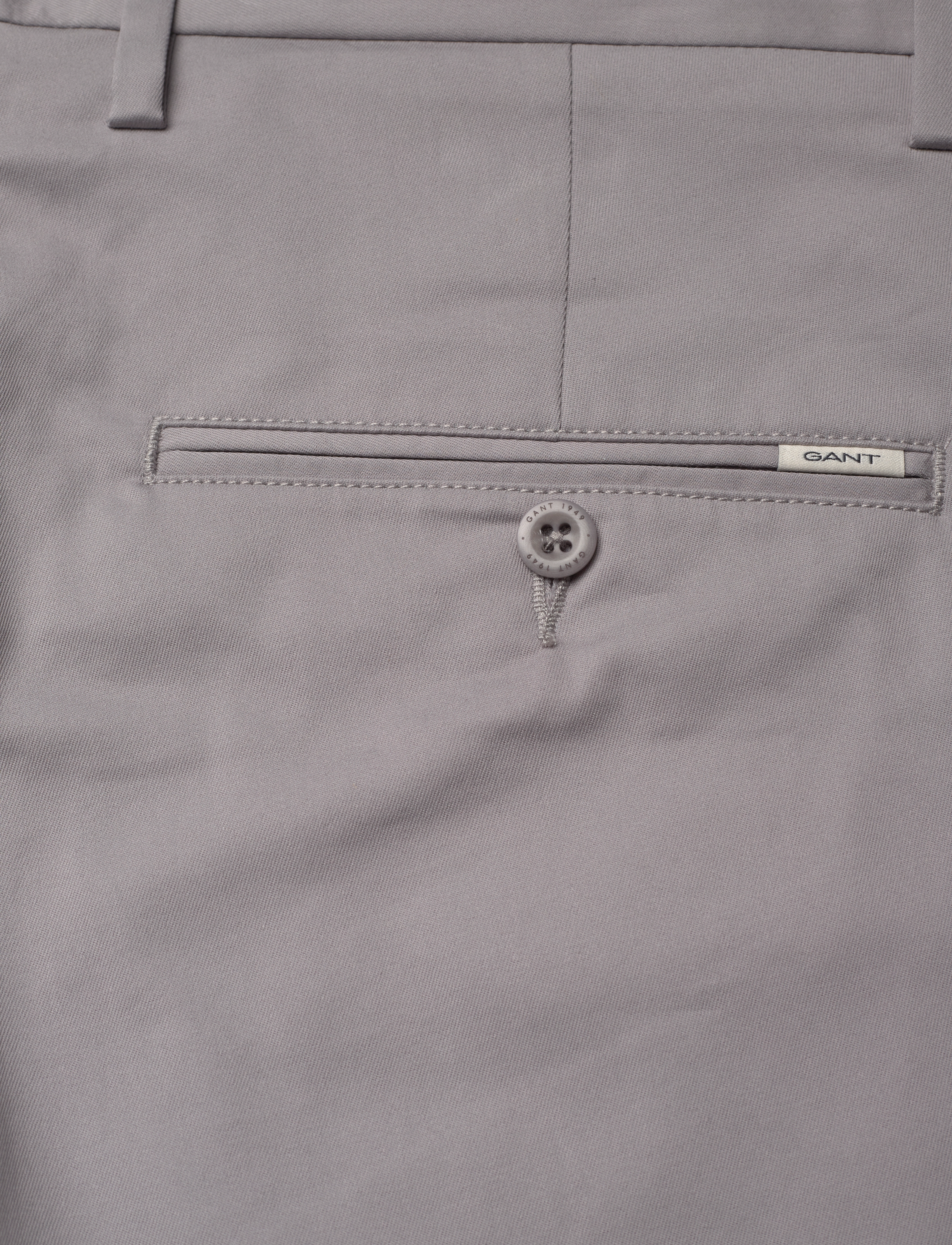 Gant - SLIM SPORTS CHINOS - mid grey - 4