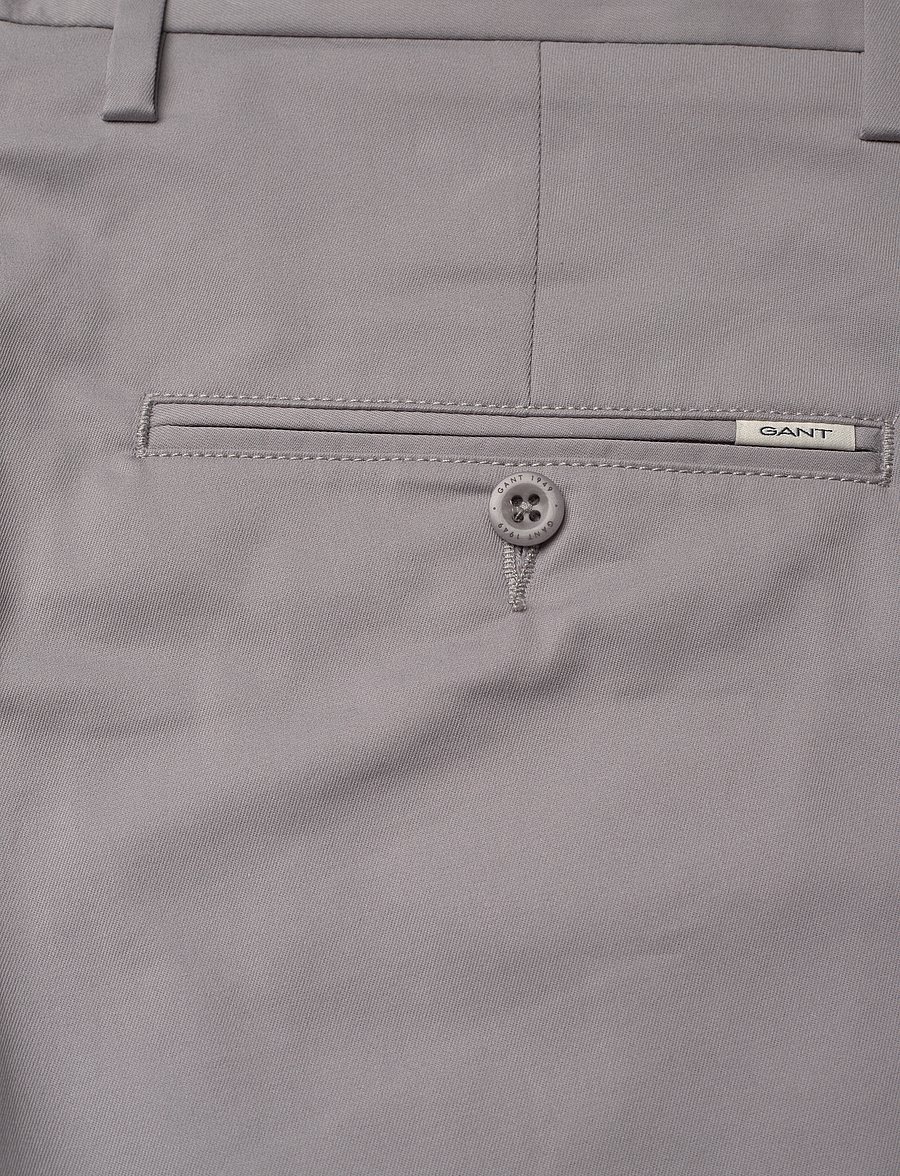 Gant - SLIM SPORTS CHINOS - mid grey - 4
