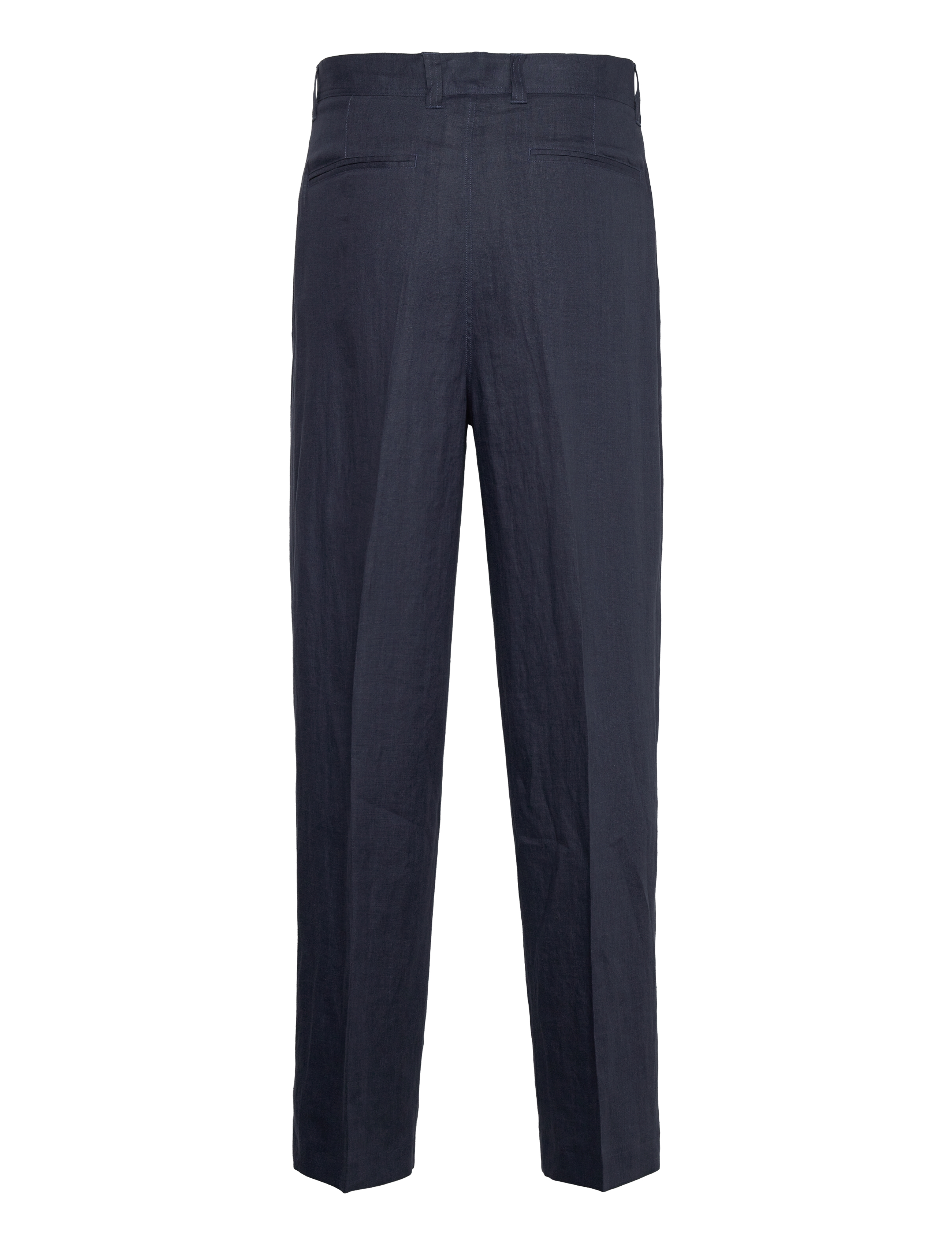 GANT - LINEN SUIT PANTS - dusty blue sea - 2