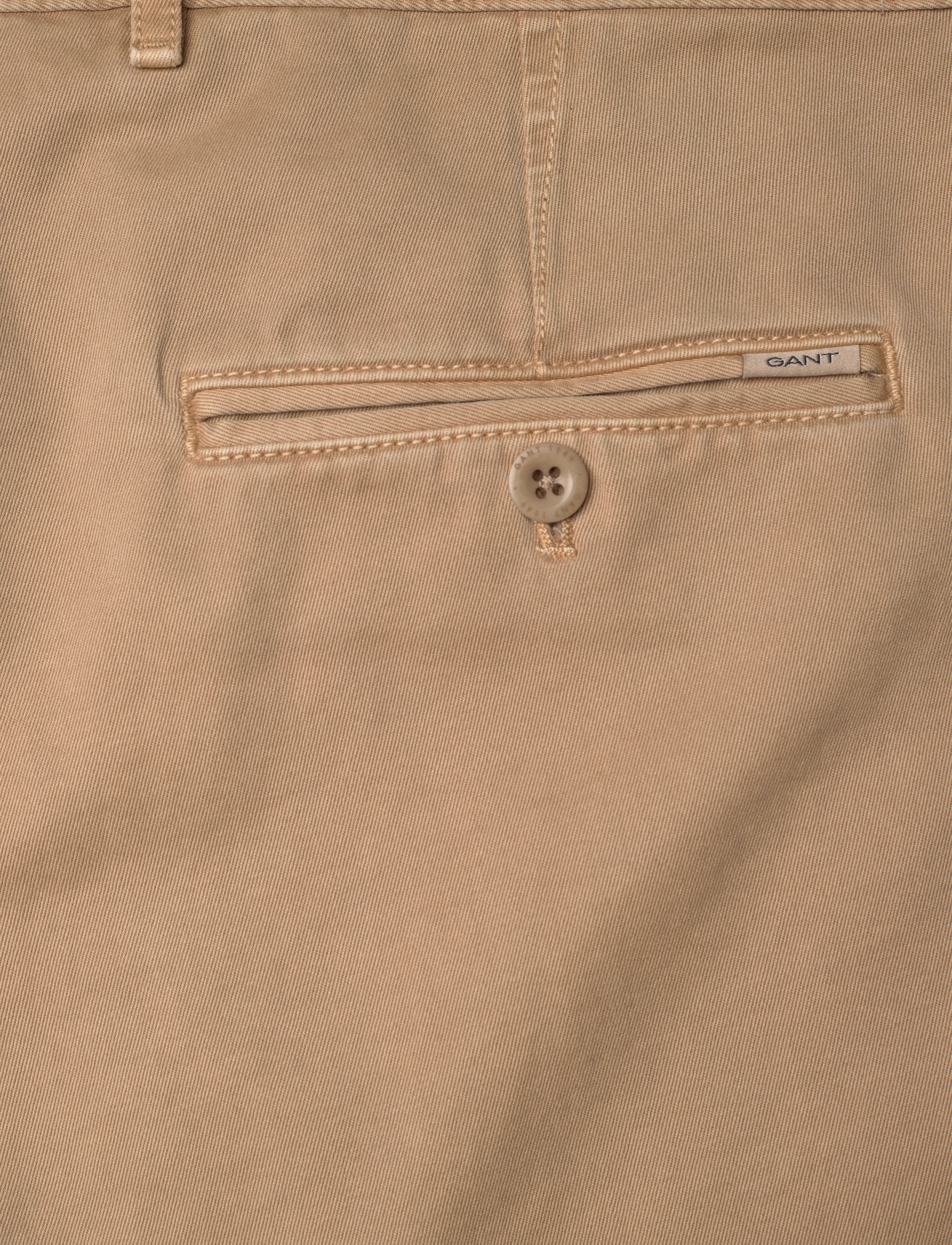 GANT - REG TWILL CHINO - dark khaki - 3