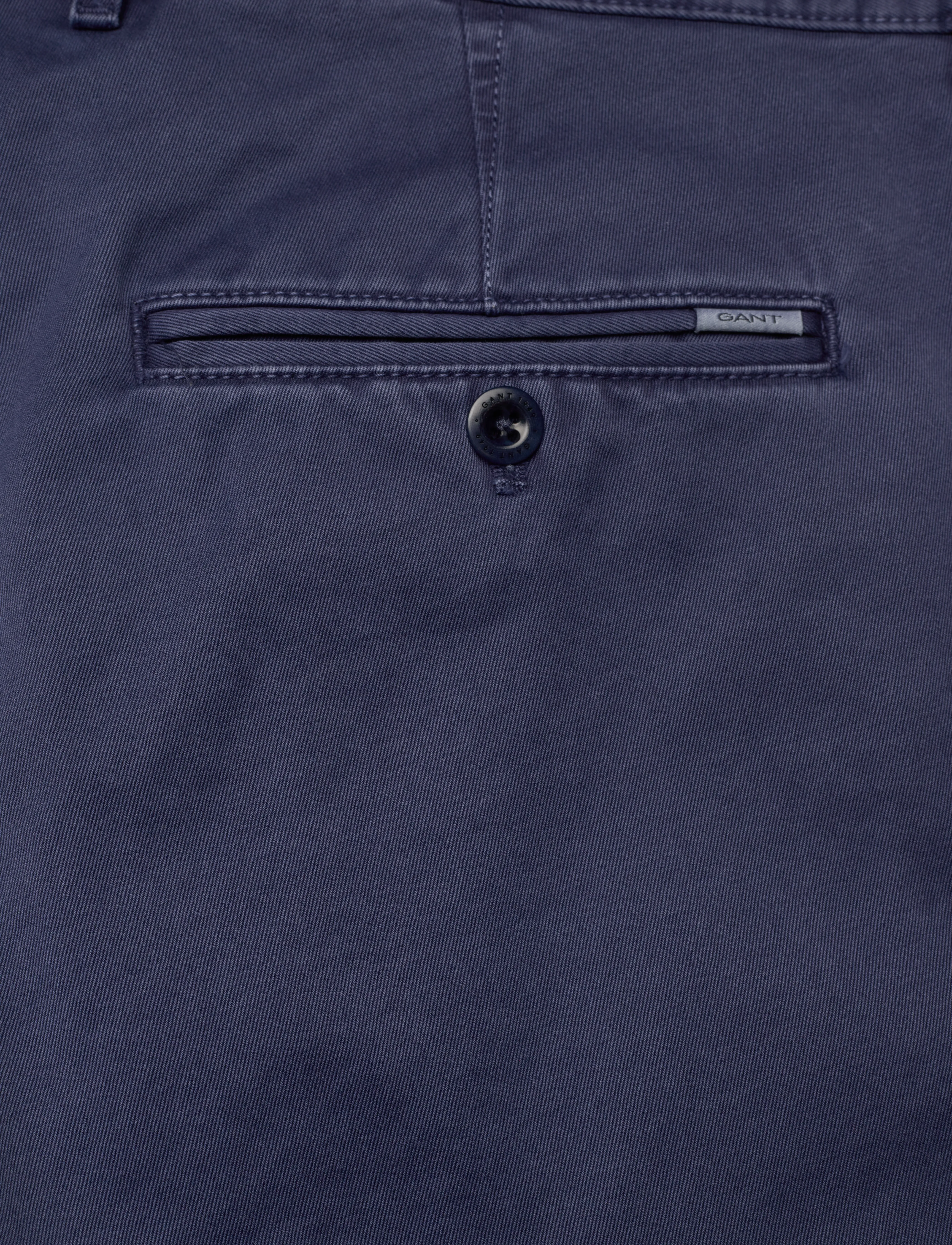 GANT - REG TWILL CHINO - marine - 4