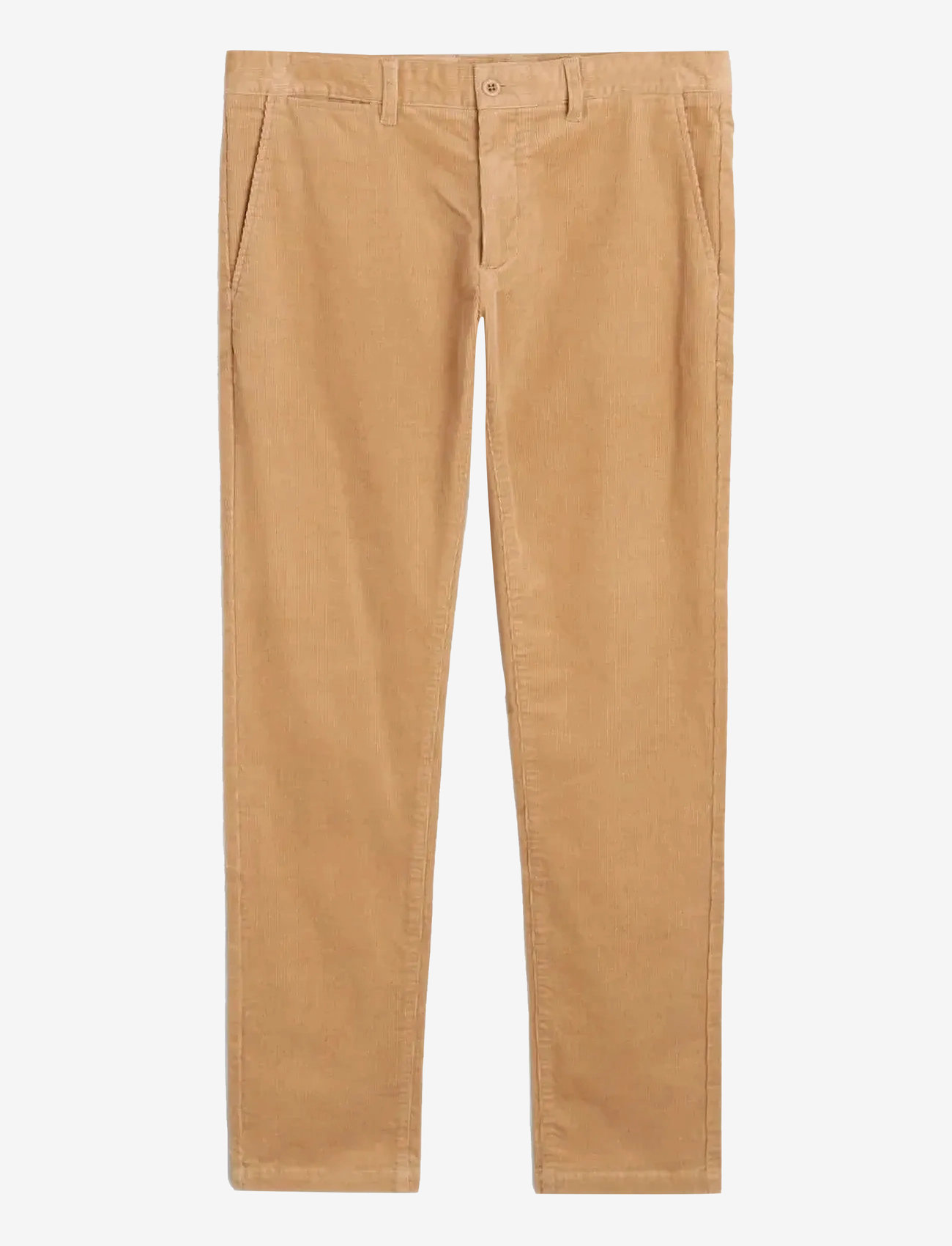 GANT - SLIM CORD CHINOS - chinosy - dark khaki - 1