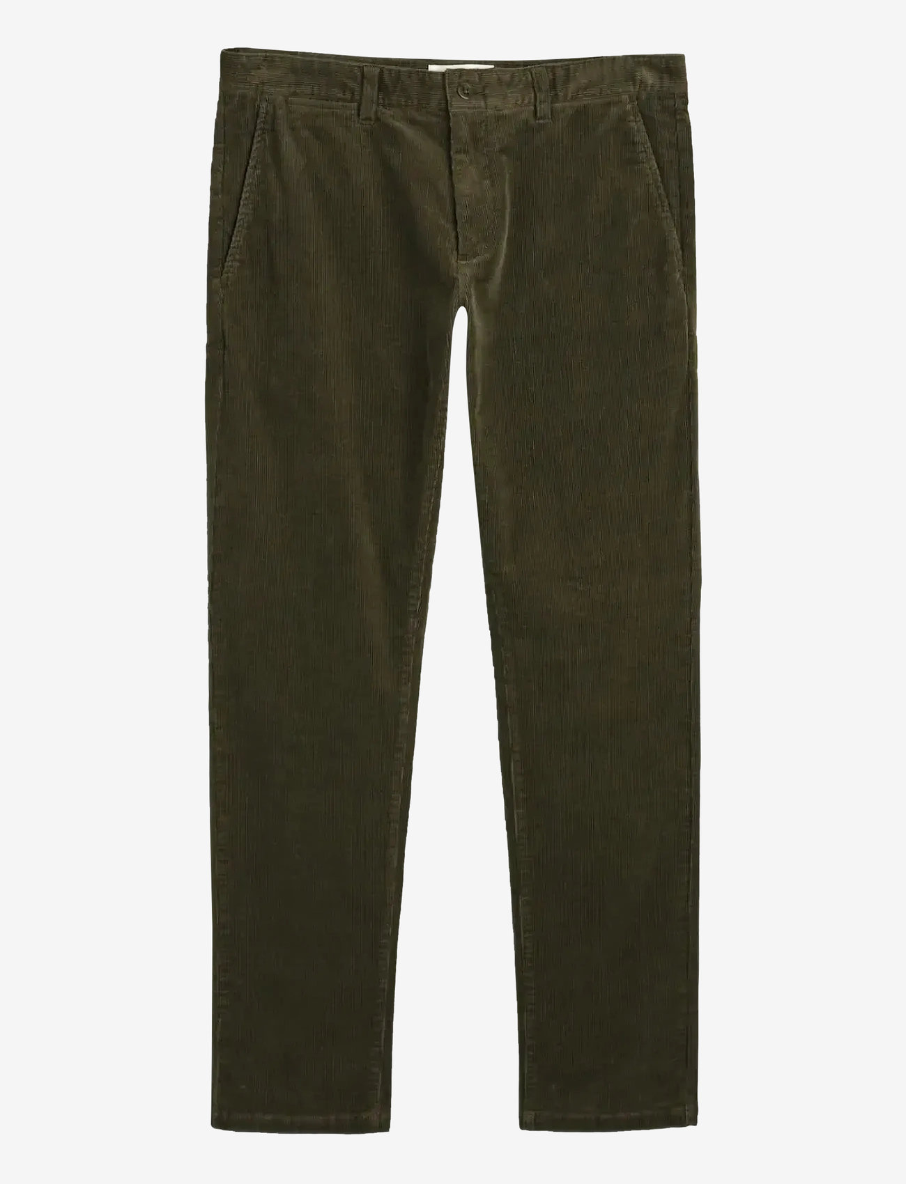 GANT - SLIM CORD CHINOS - chino püksid - dark sage - 1