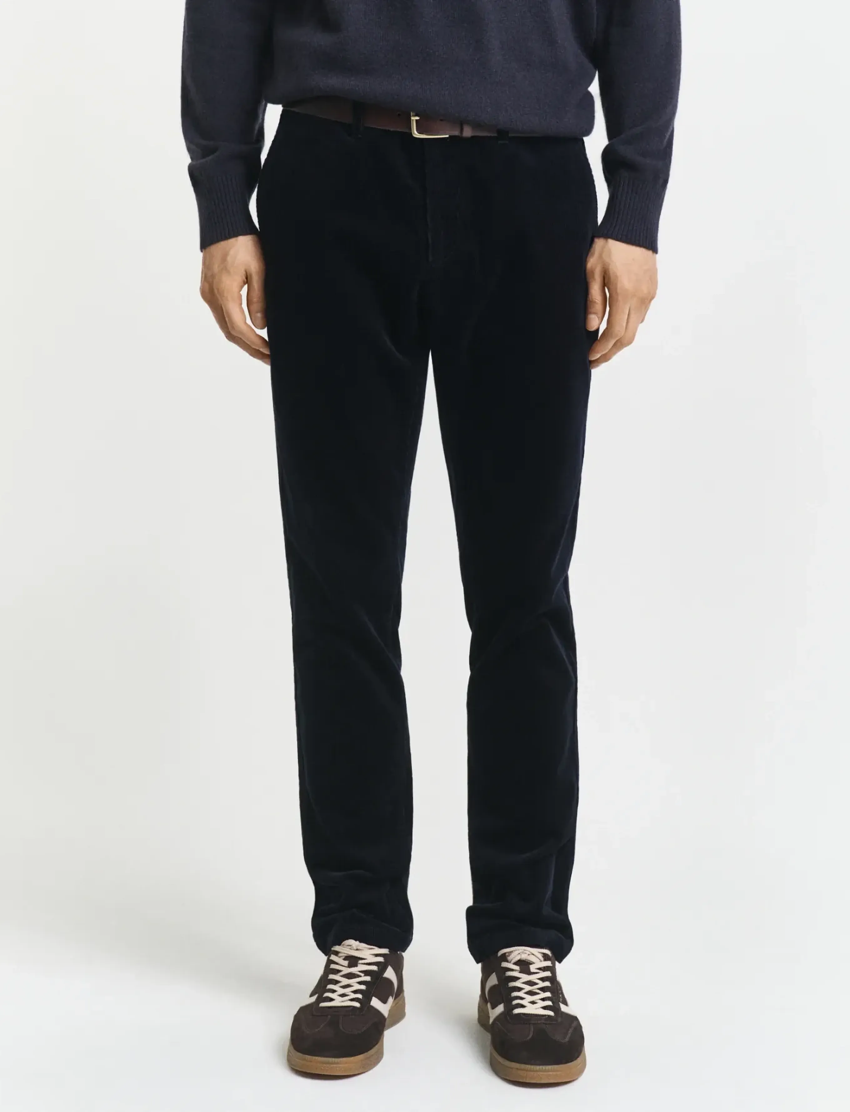 Gant - SLIM CORD CHINOS - chinos - evening blue - 3