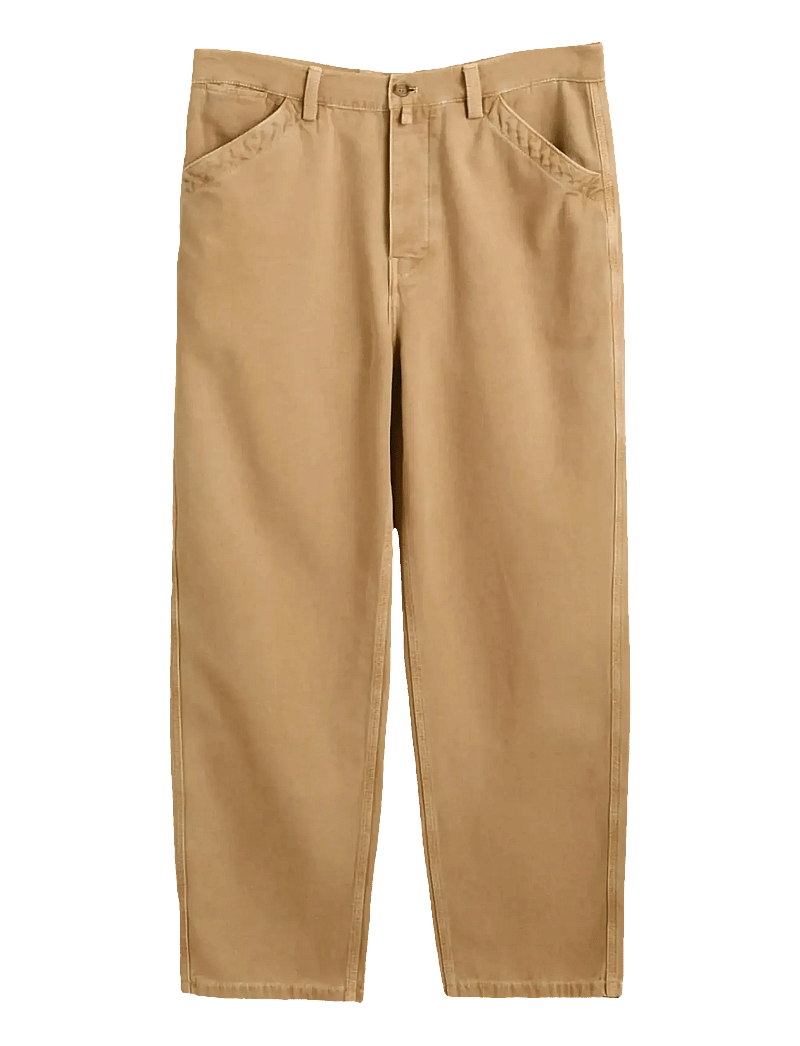 GANT - RELAXED CANVAS PANTS - casual byxor - oak beige - 1