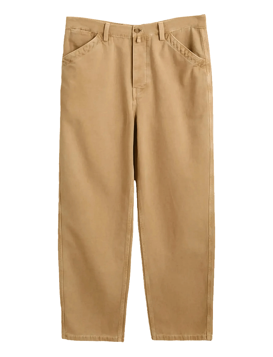 Gant - RELAXED CANVAS PANTS - freizeithosen - oak beige - 1