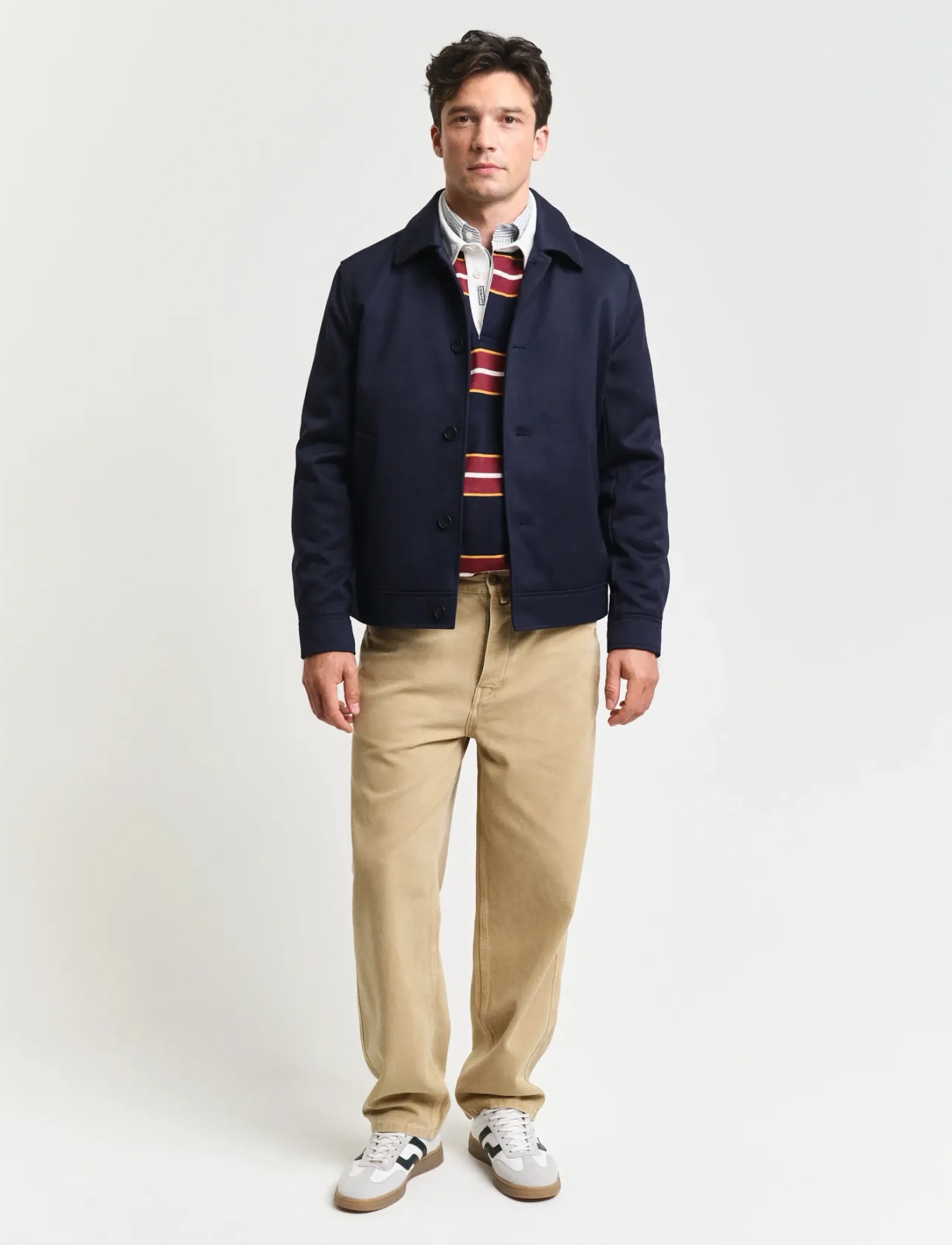 Gant - RELAXED CANVAS PANTS - rennot housut - oak beige - 4